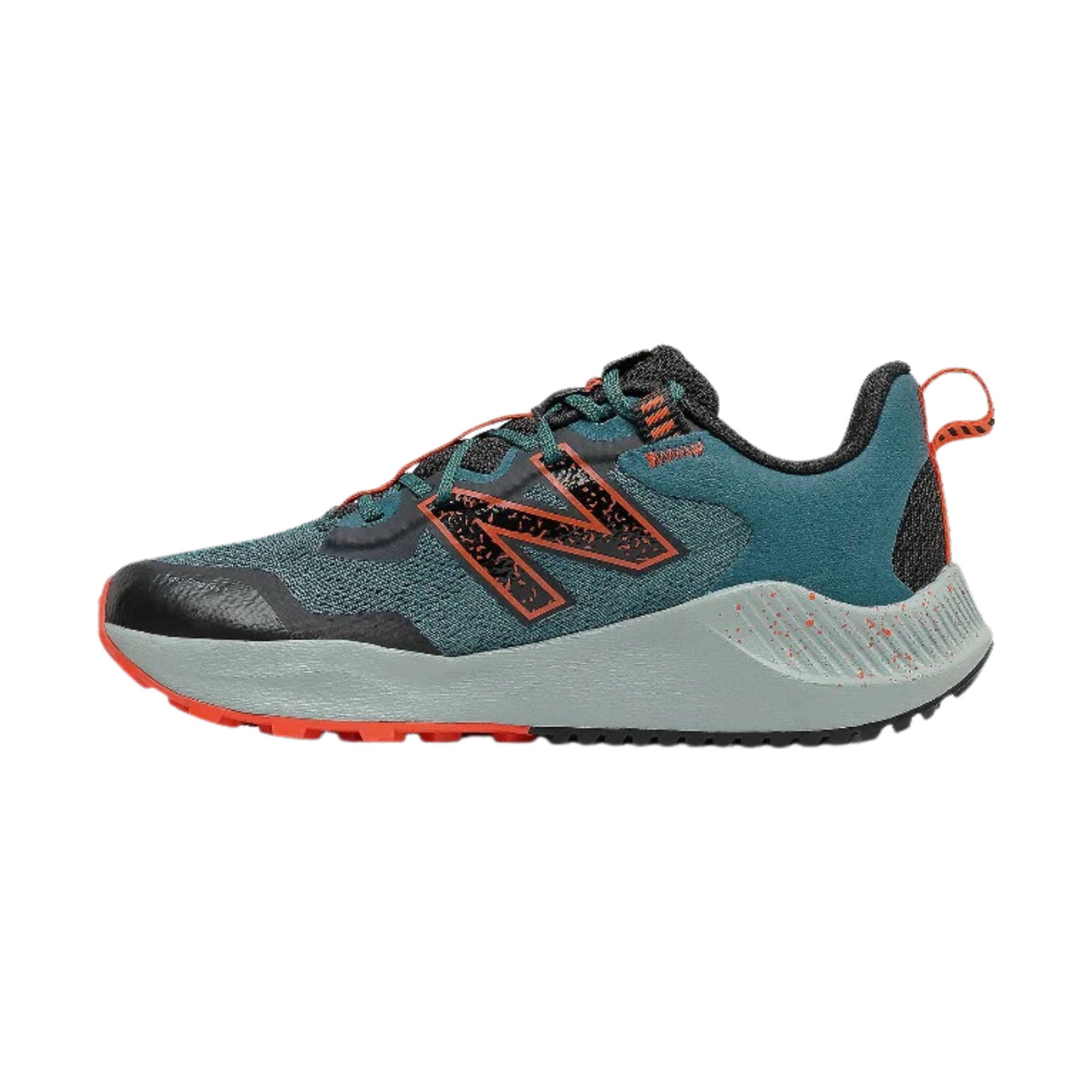 New Balance Kids' Nitrel V4 Shoes - Green/Orange by Lenny's Shoe & Apparel