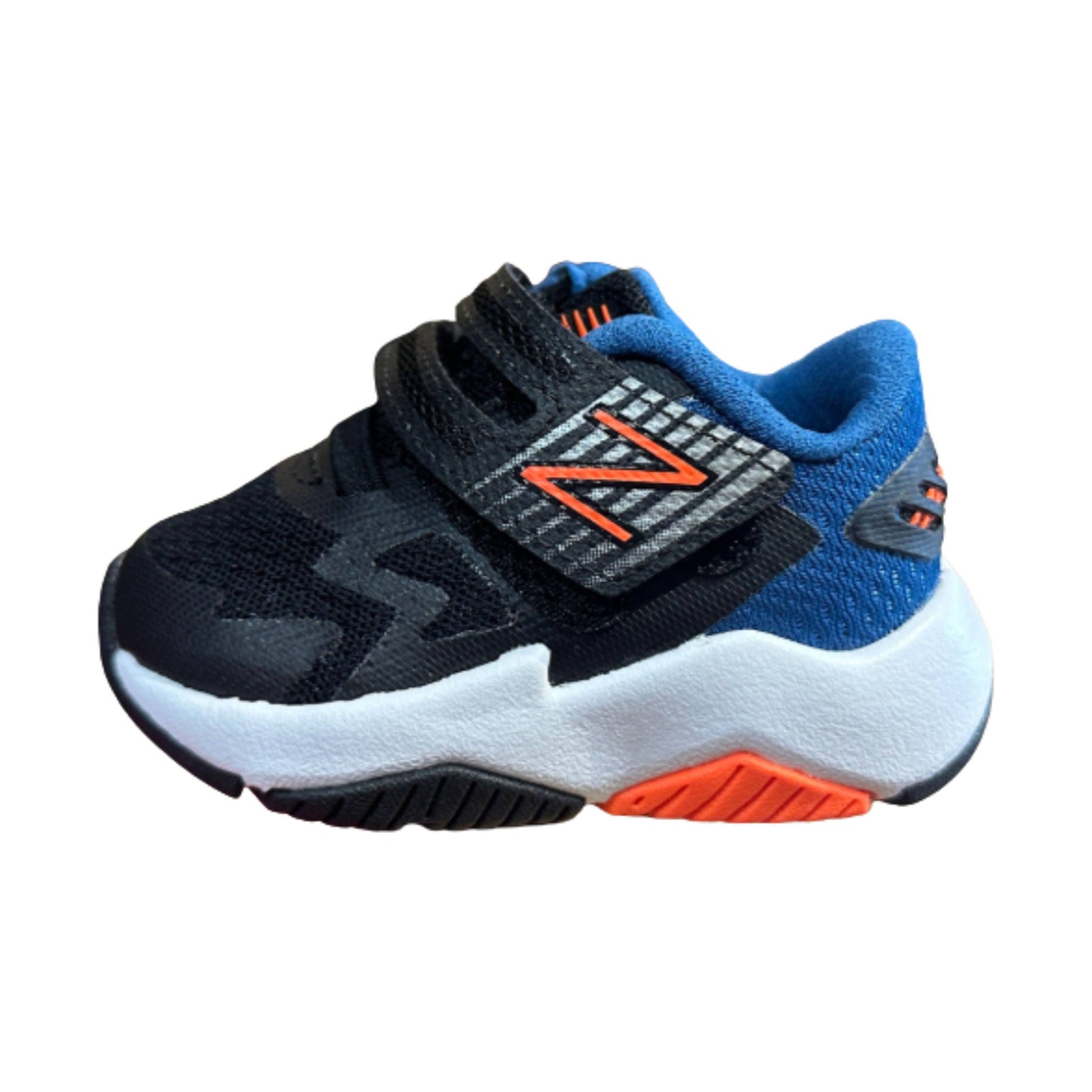 New Balance Kids' Rave Run Shoes - Blue/Black/Orange by Lenny's Shoe & Apparel