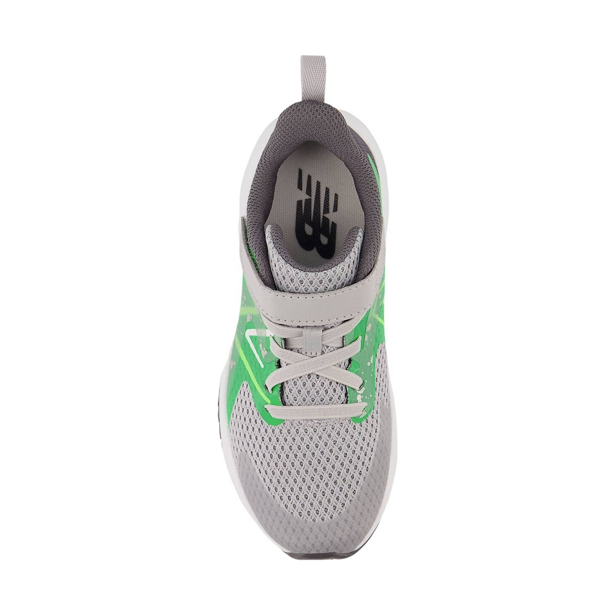 New Balance Kids' Rave Run v2 Bungee Lace - Raincloud by Lenny's Shoe & Apparel
