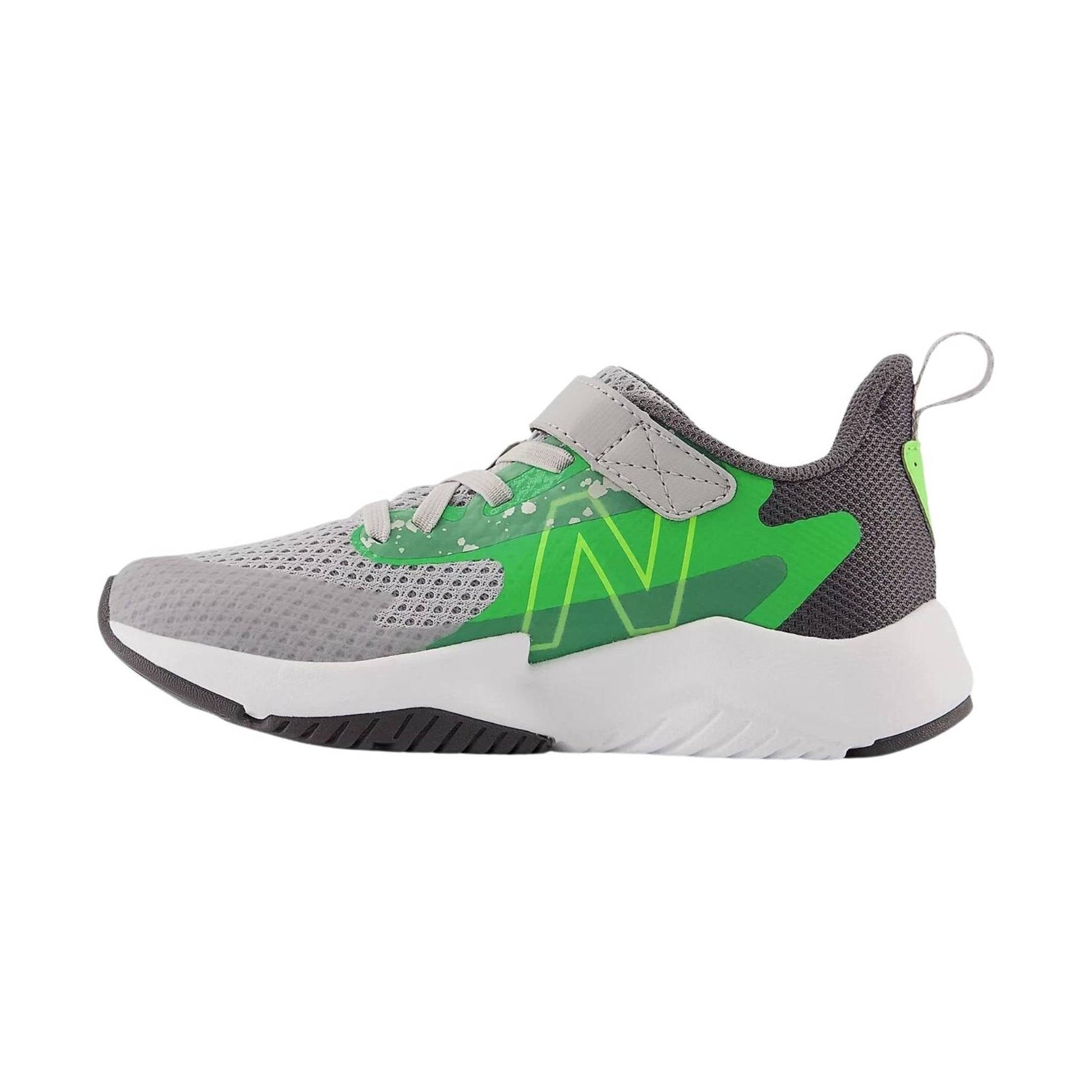 New Balance Kids' Rave Run v2 Bungee Lace - Raincloud by Lenny's Shoe & Apparel