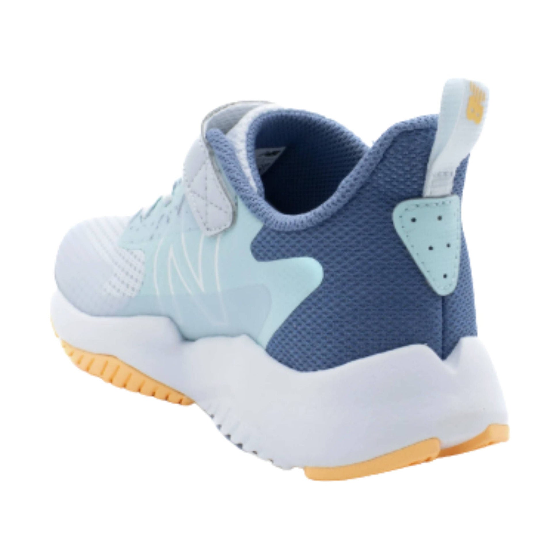 New Balance Kids' Rave Run v2 Bungee Lace with Top Strap Shoes - Ice Blue by Lenny's Shoe & Apparel