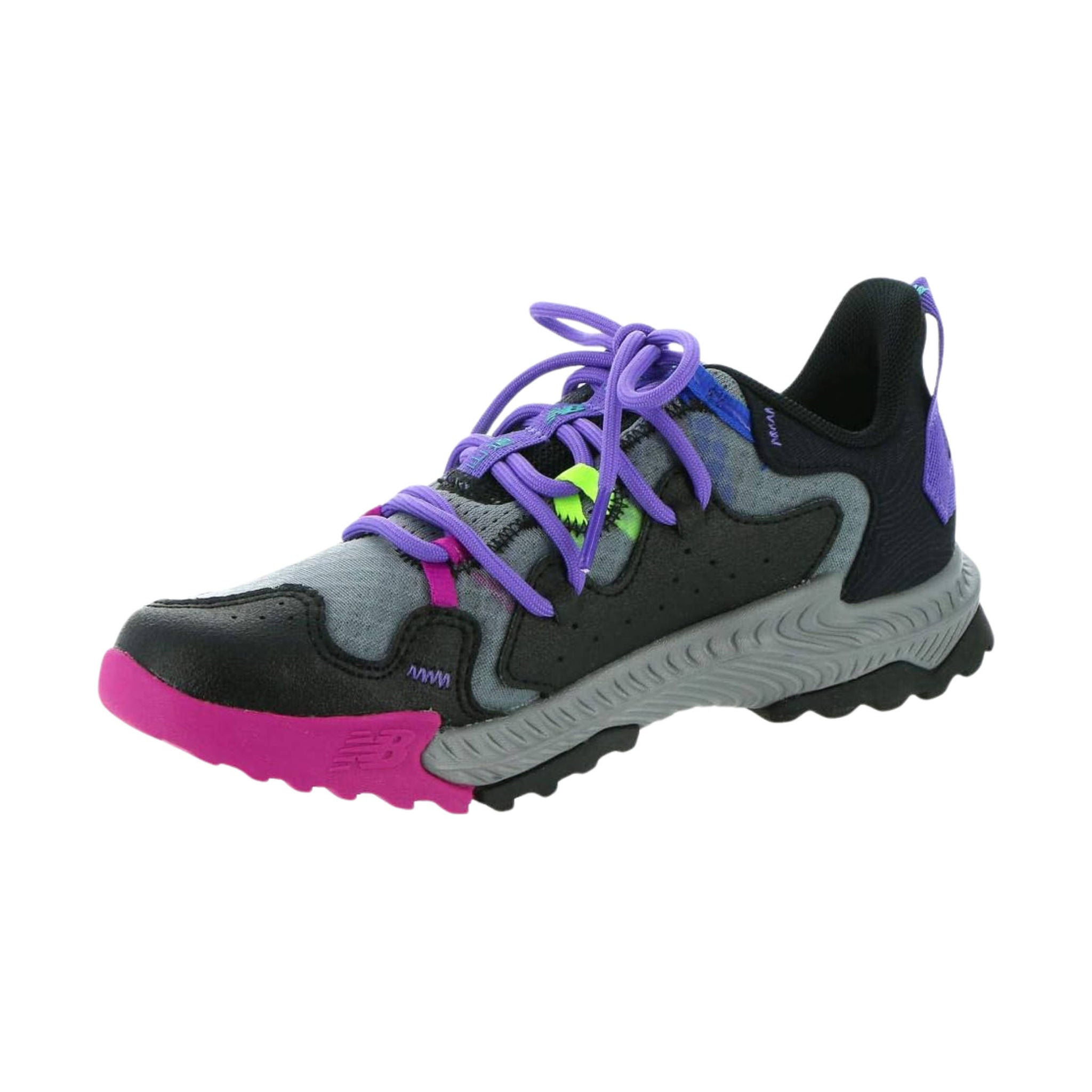 New Balance Kids' Shando Trail Running Shoes - Black/Multi Colored by Lenny's Shoe & Apparel