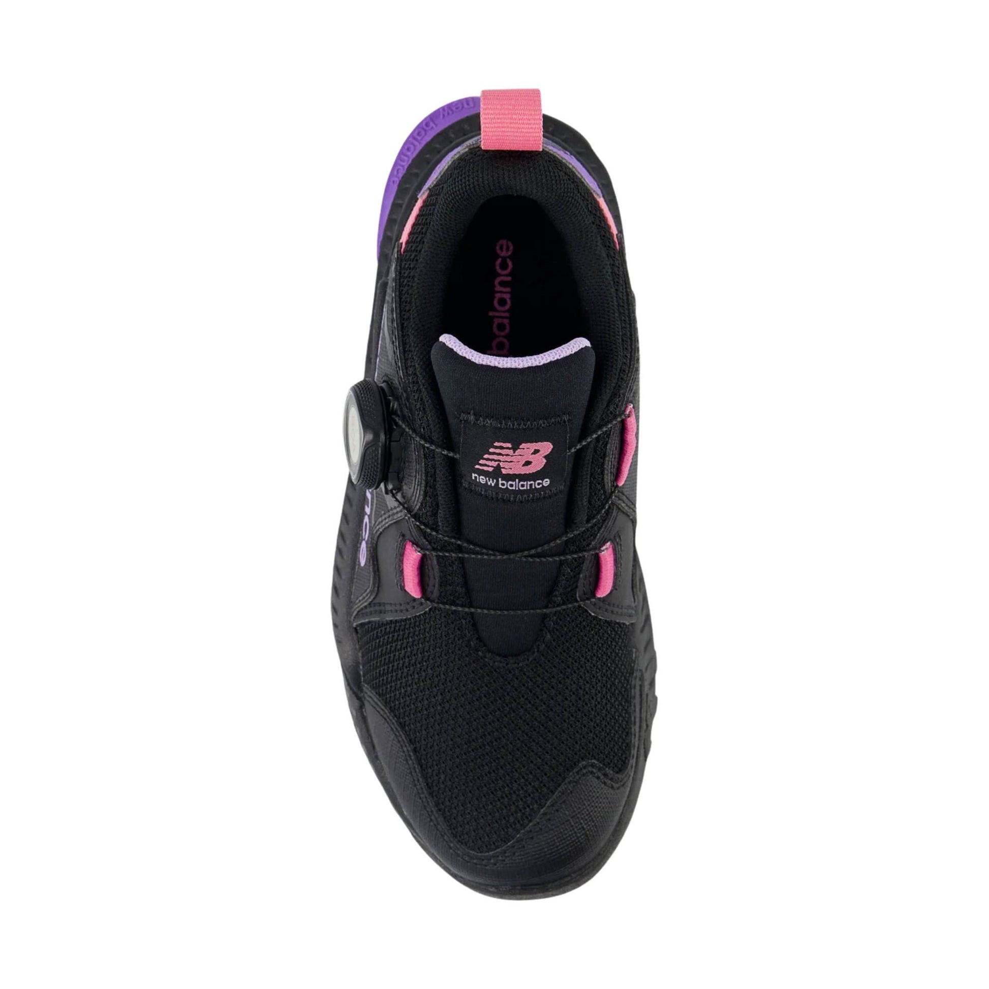 New Balance Kids' Trail Magic BOA Shoes - Black/Violet Crush/Pink by Lenny's Shoe & Apparel