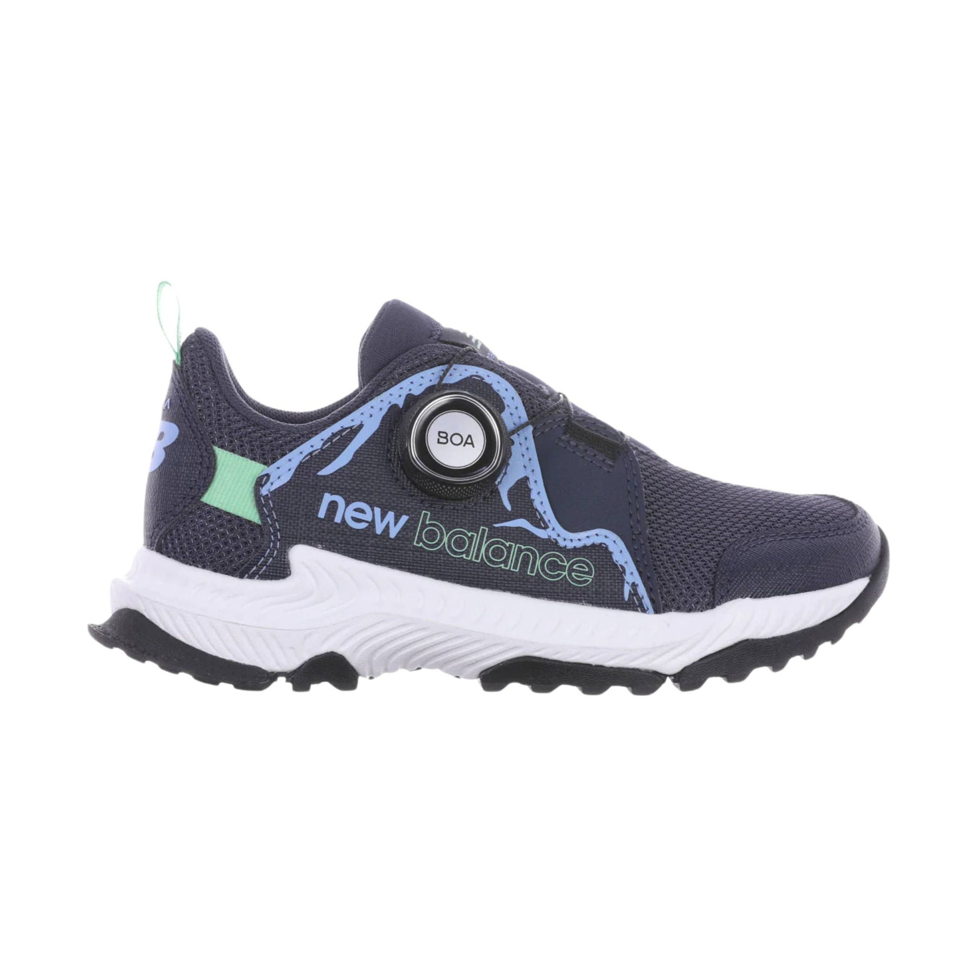 New Balance Kids' Trail Magic BOA Shoes - Midnight/Electric Sky by Lenny's Shoe & Apparel