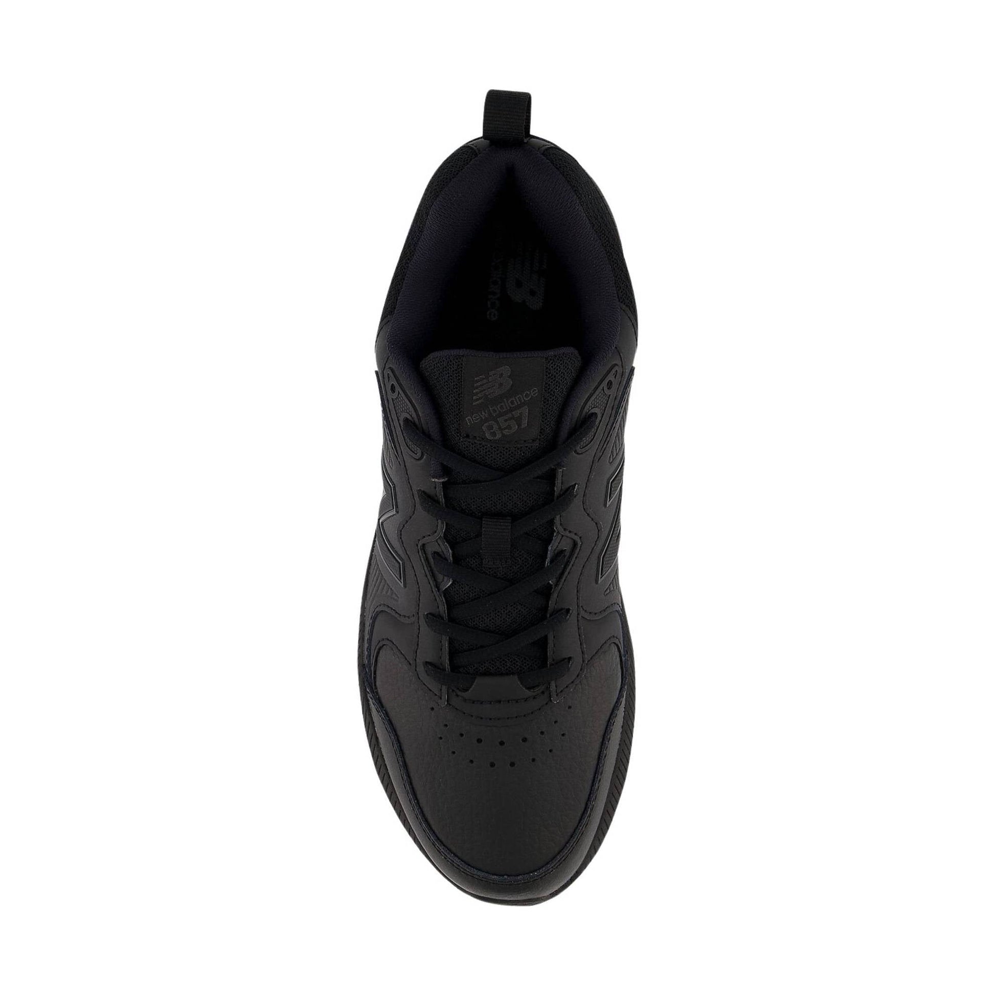 New Balance Men's 857V3 Slip Resistant Shoes - Black by Lenny's Shoe & Apparel