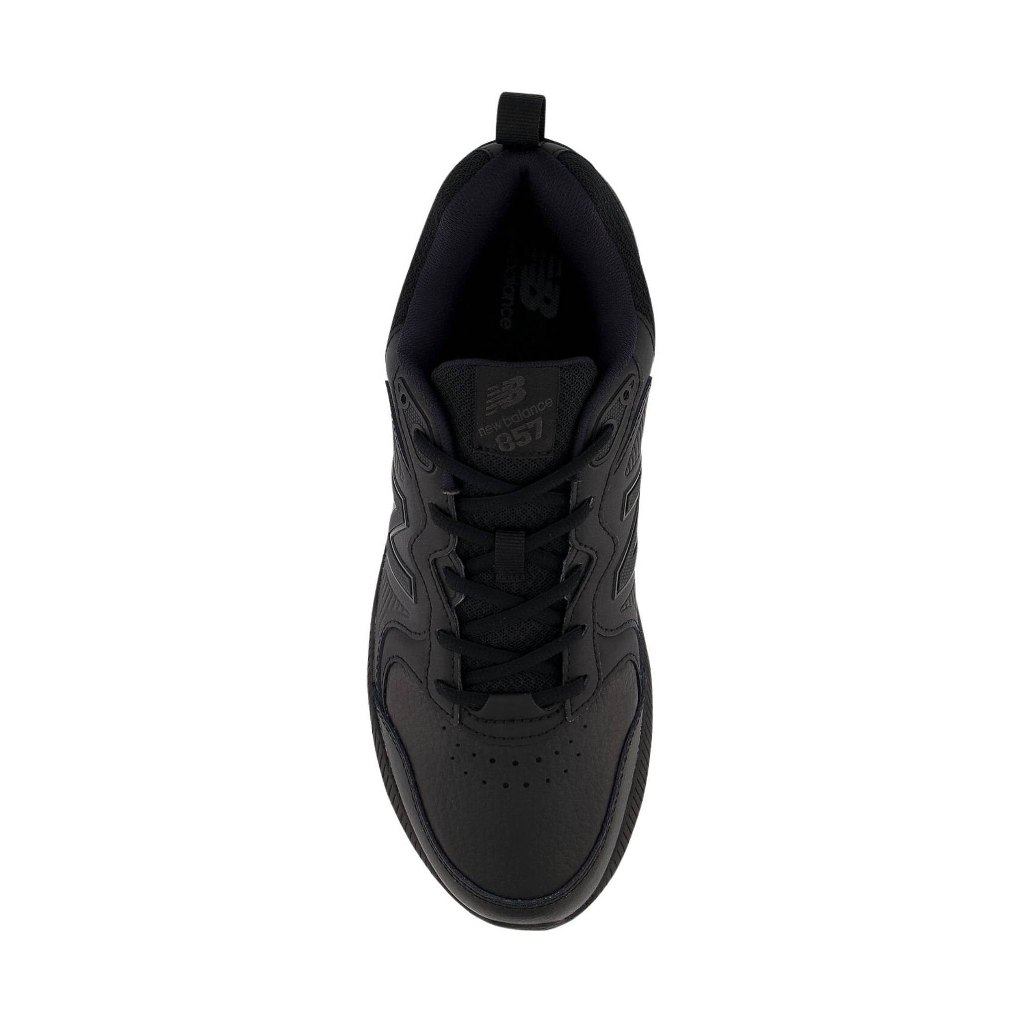 New Balance Men's 857V3 Slip Resistant Shoes - Black by Lenny's Shoe & Apparel