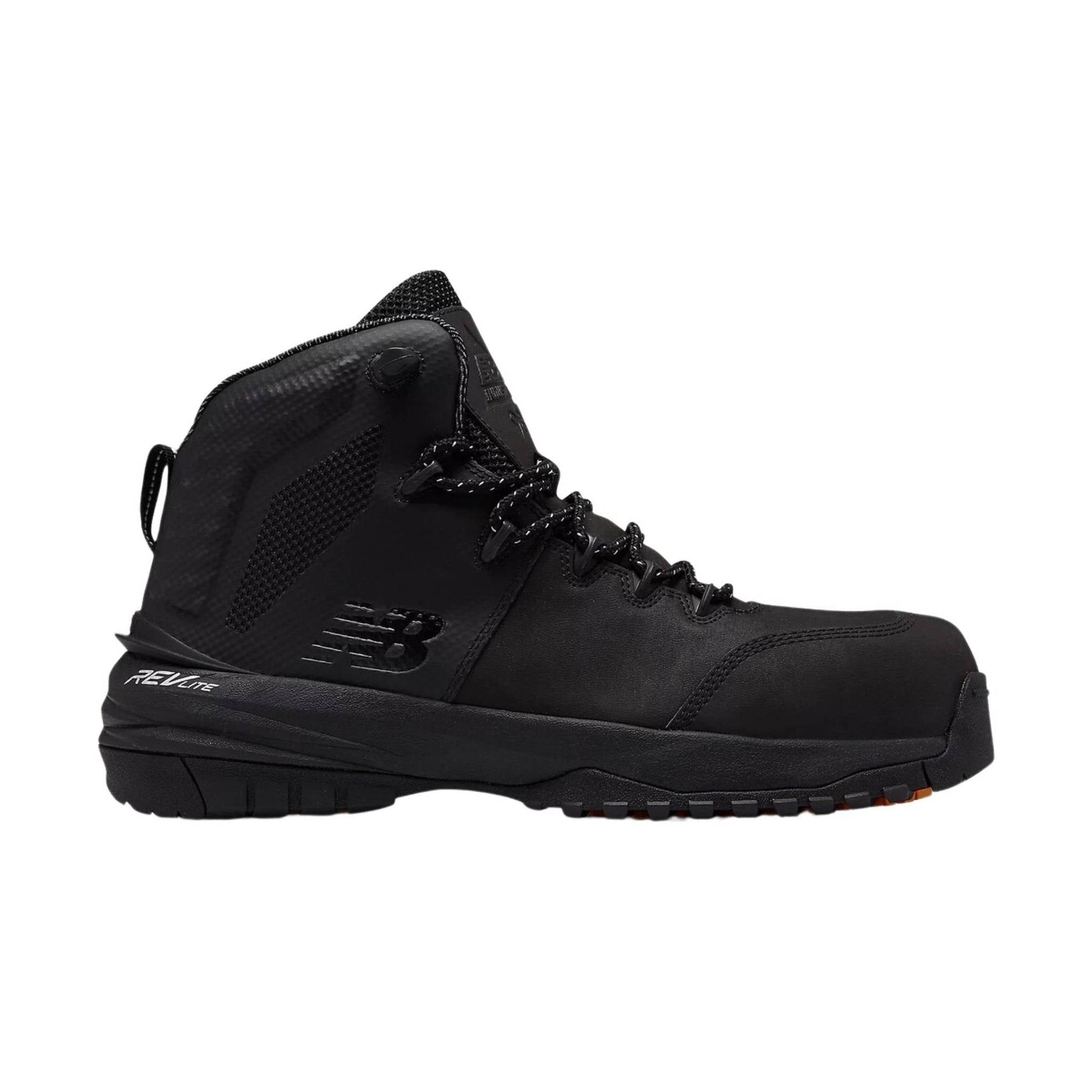 New Balance Men's Athletic Mid Composite Toe Work Boot - Black by Lenny's Shoe & Apparel