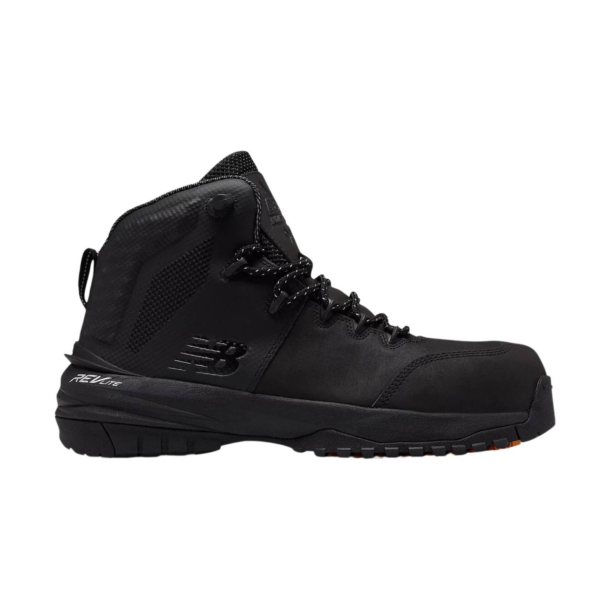 New Balance Men's Athletic Mid Composite Toe Work Boot - Black by Lenny's Shoe & Apparel