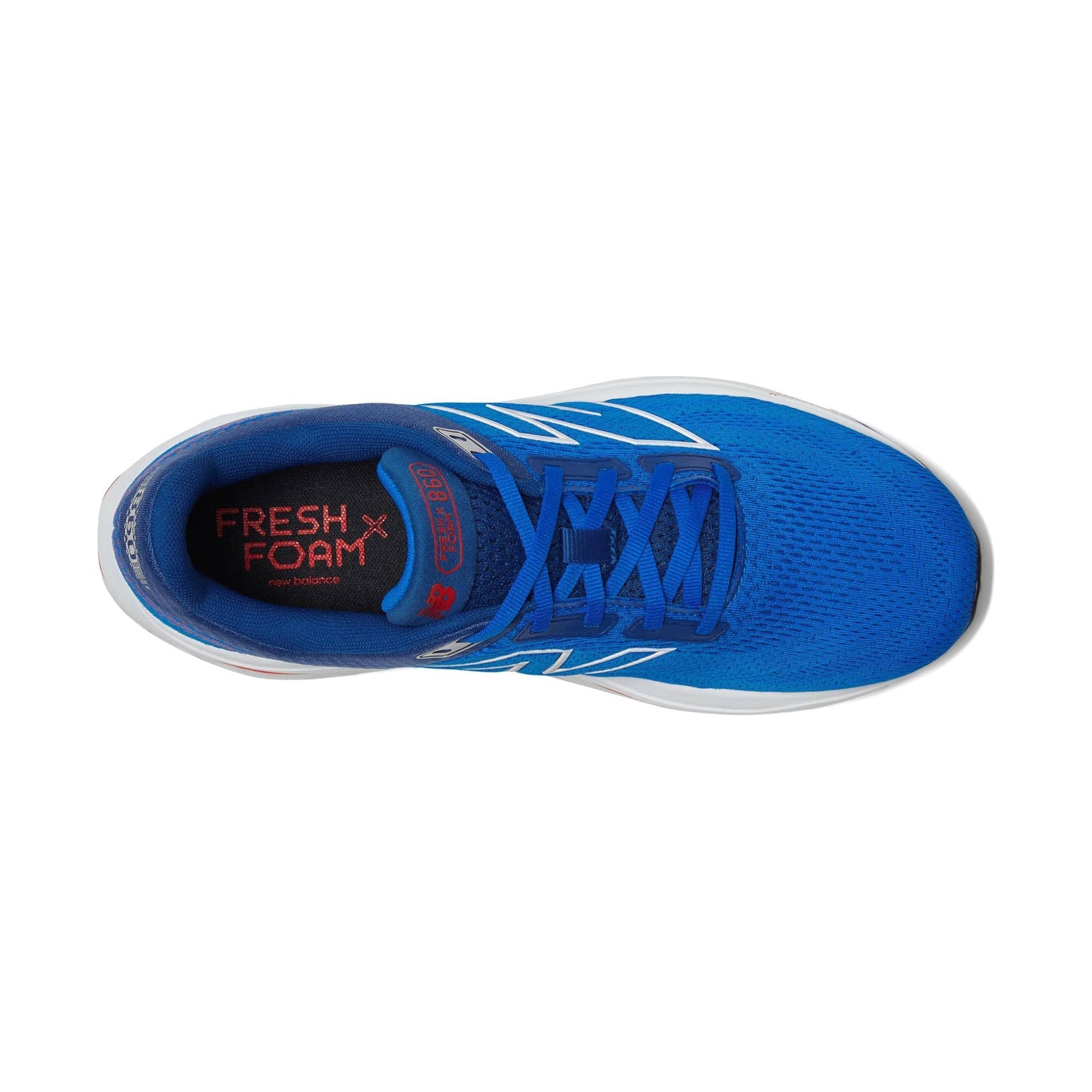 New Balance Men's Fresh Foam X 860v14 Running Shoes - Blue Oasis/White by Lenny's Shoe & Apparel
