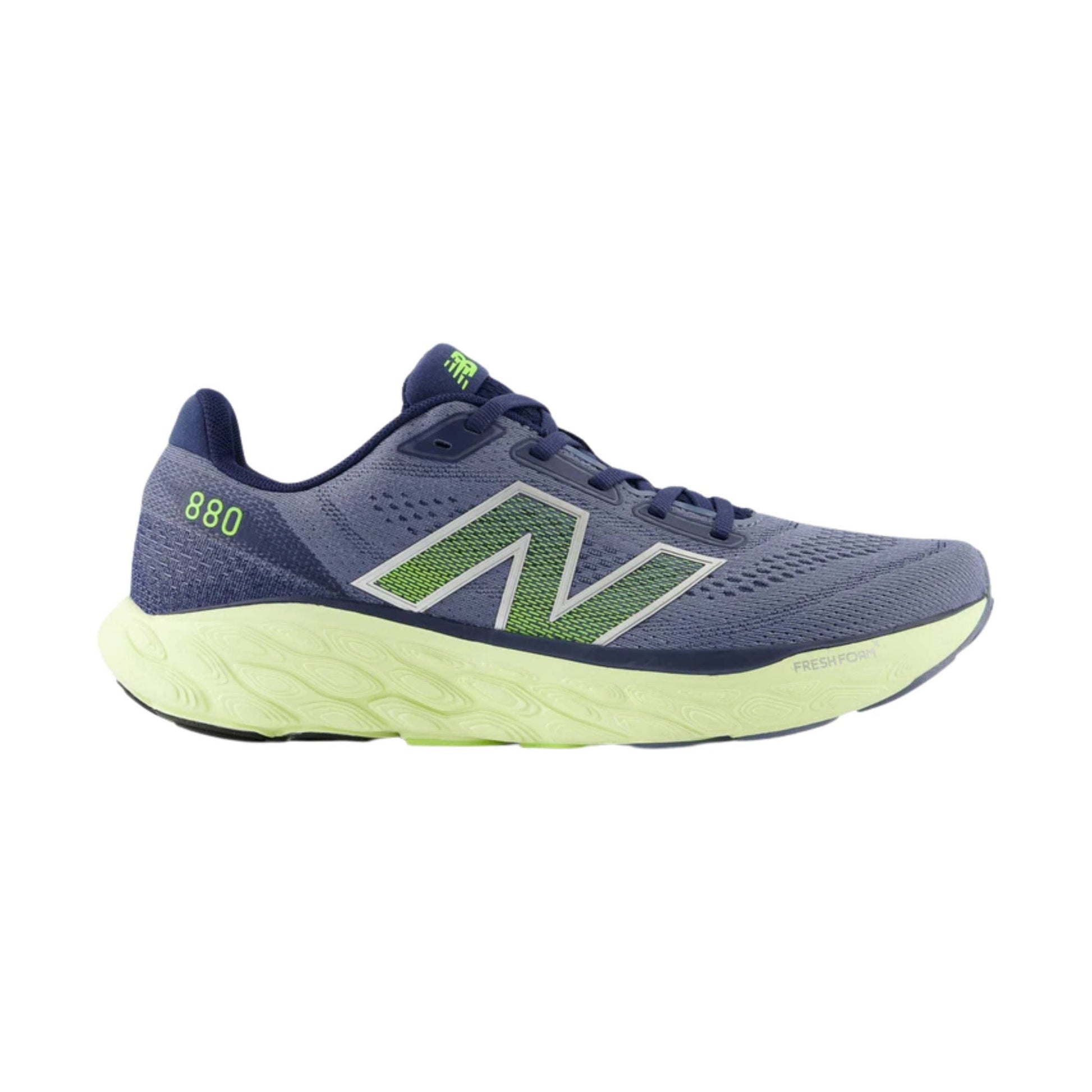 New Balance Men's Fresh Foam X 880v14 Running Shoes - Arctic Grey/Limelight by Lenny's Shoe & Apparel