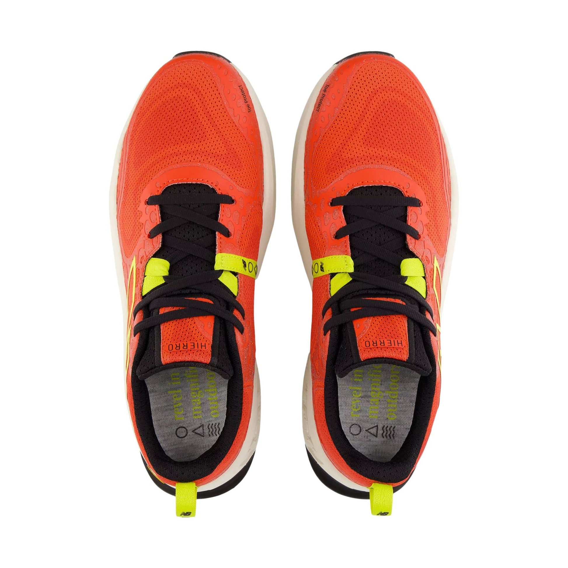 New Balance Men's Fresh Foam X Hierro v8 Trail Running Shoes - Neo Flame by Lenny's Shoe & Apparel