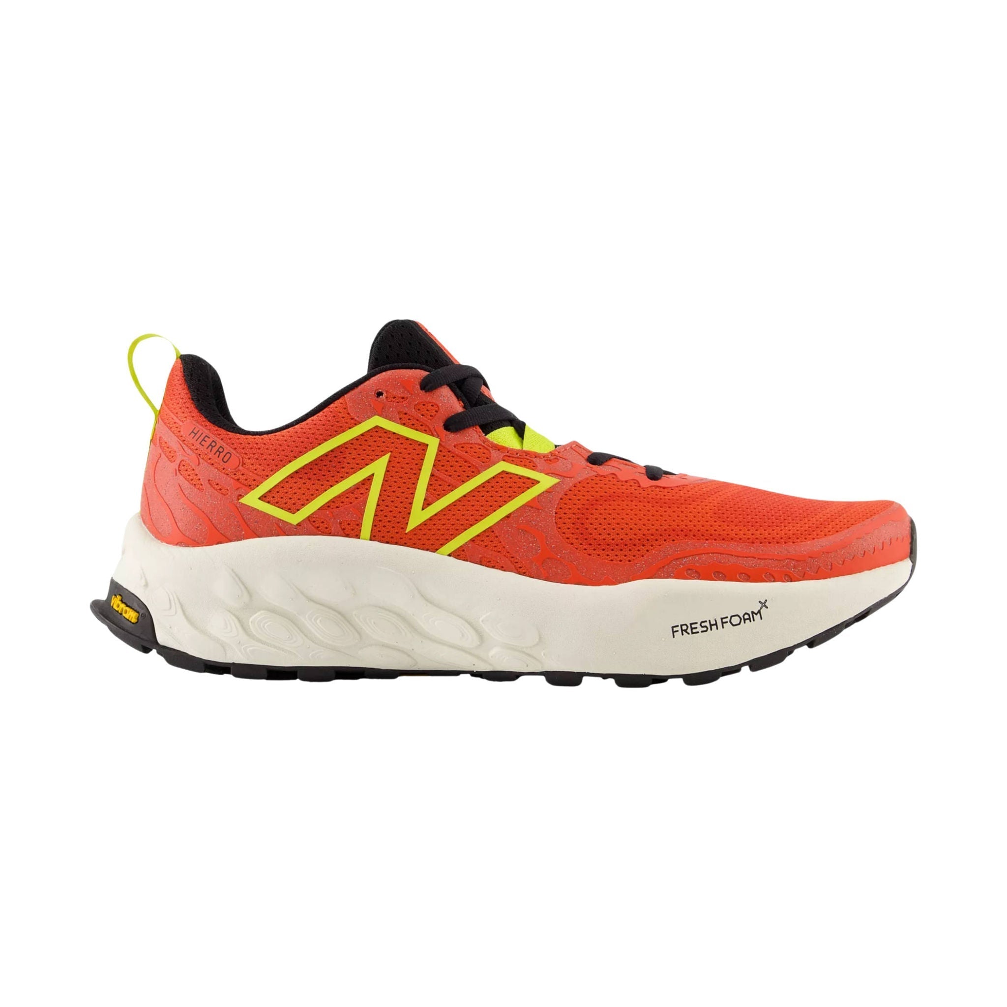 New Balance Men's Fresh Foam X Hierro v8 Trail Running Shoes - Neo Flame by Lenny's Shoe & Apparel