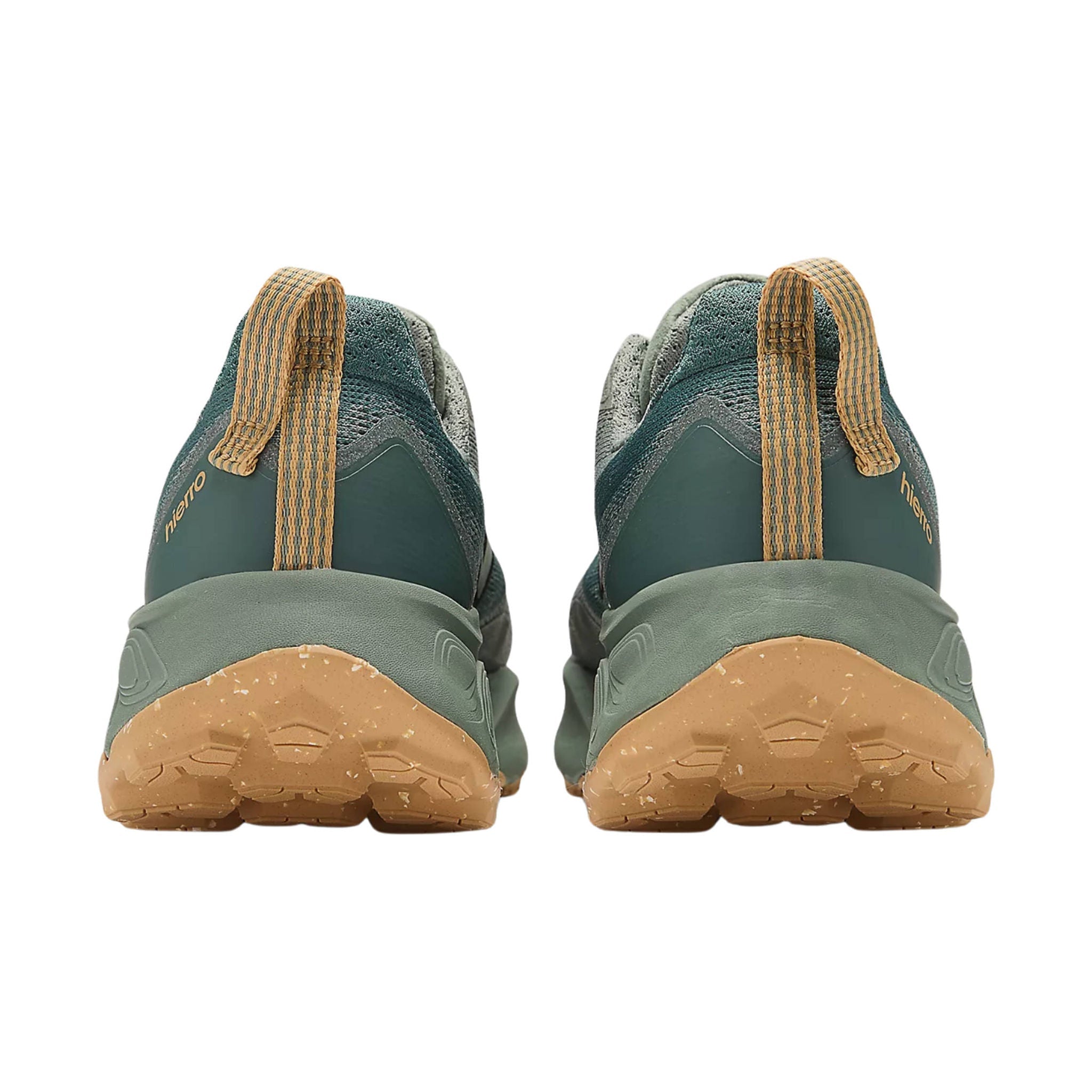 New Balance Men's Fresh Foam X Hierro v9 Trail Running Shoes - Dark Juniper with Black and Dried Apricot by Lenny's Shoe & Apparel