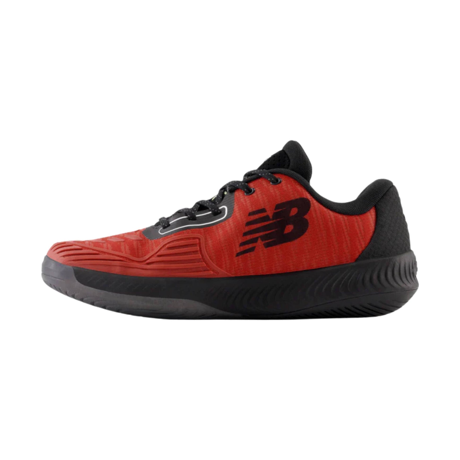 New Balance Men's Fuel Cell 996v5 Tennis Shoes - Black/Red by Lenny's Shoe & Apparel
