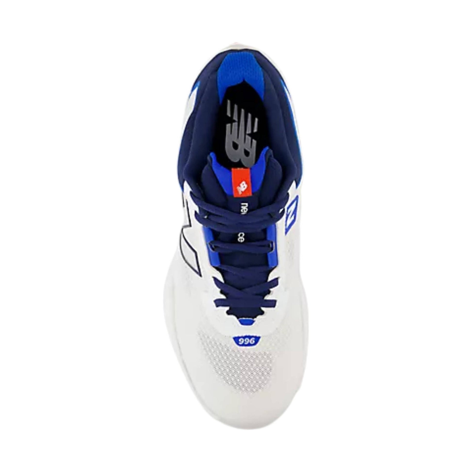 New Balance Men's FuelCell 996v6 Pickleball Tennis Shoes - White With Team Navy by Lenny's Shoe & Apparel