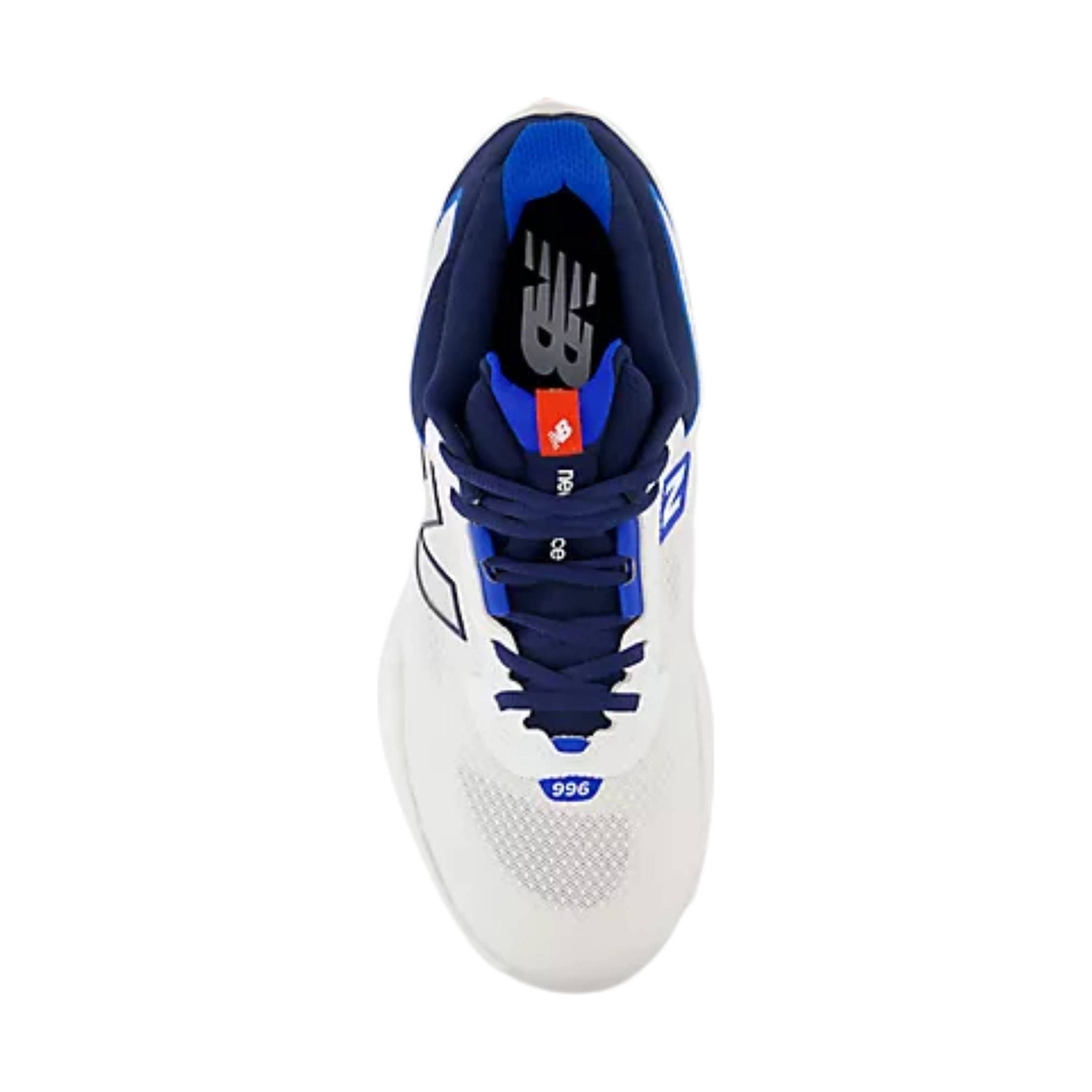 New Balance Men's FuelCell 996v6 Pickleball Tennis Shoes - White With Team Navy by Lenny's Shoe & Apparel