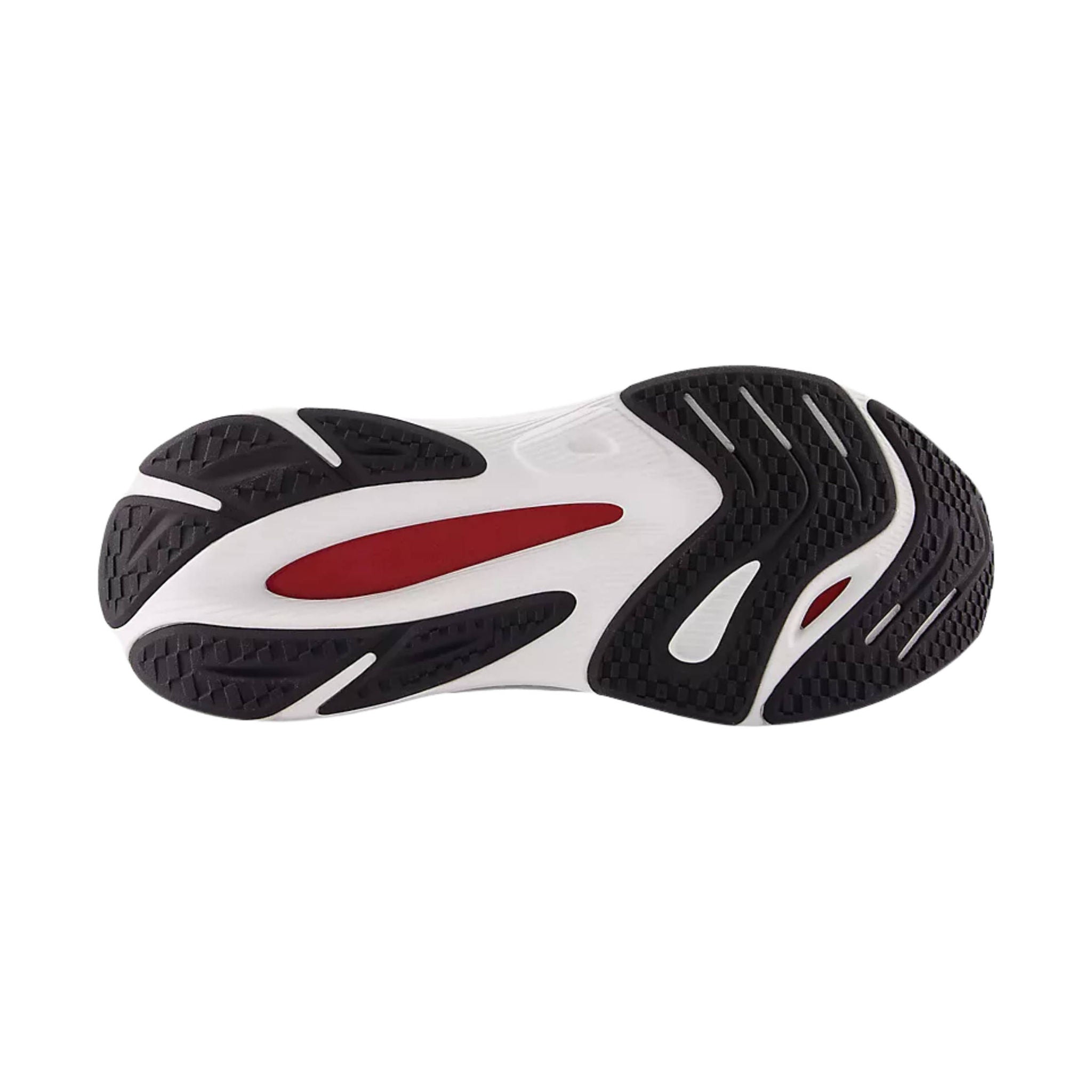New Balance Men's FuelCell Walker Elite Shoes - Black with Team Red and Silver by Lenny's Shoe & Apparel