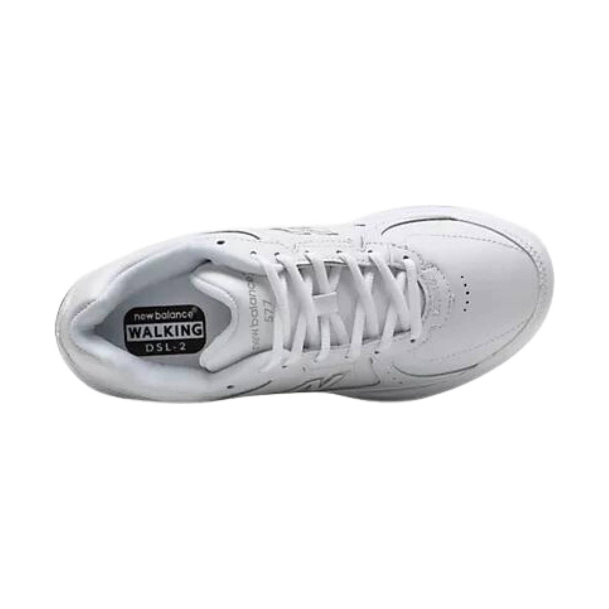 New Balance Women's 577v1 Walking Shoe - White by Lenny's Shoe & Apparel