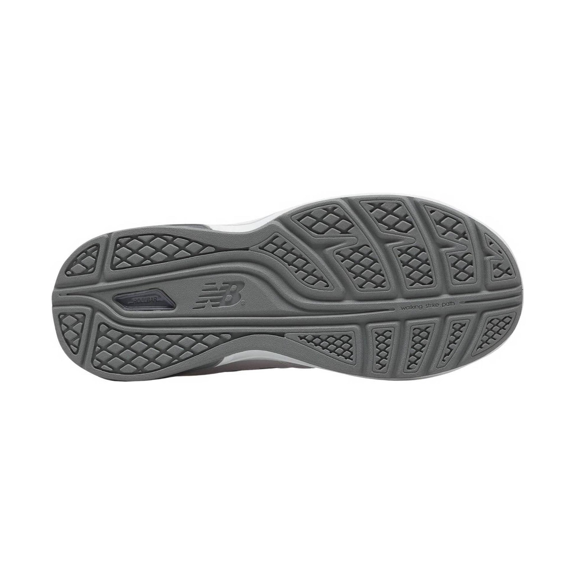 New Balance Women's 813 Walking Shoe - White/Grey by Lenny's Shoe & Apparel