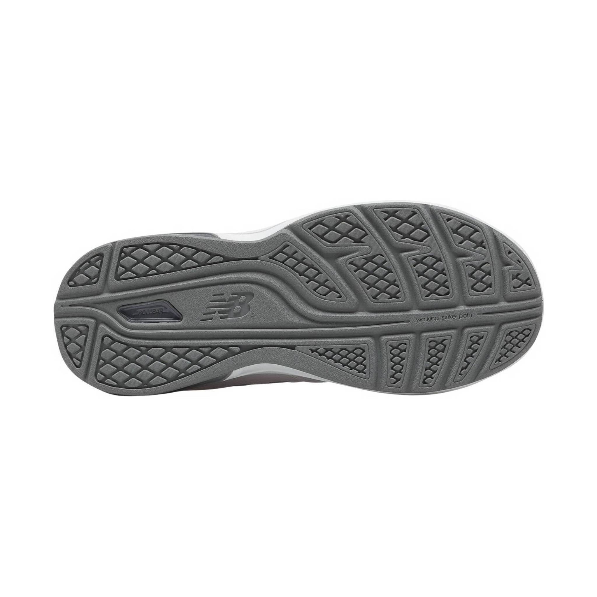 New Balance Women's 813 Walking Shoe - White/Grey by Lenny's Shoe & Apparel