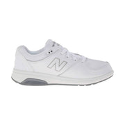 New Balance Women's 813 Walking Shoe - White/Grey by Lenny's Shoe & Apparel