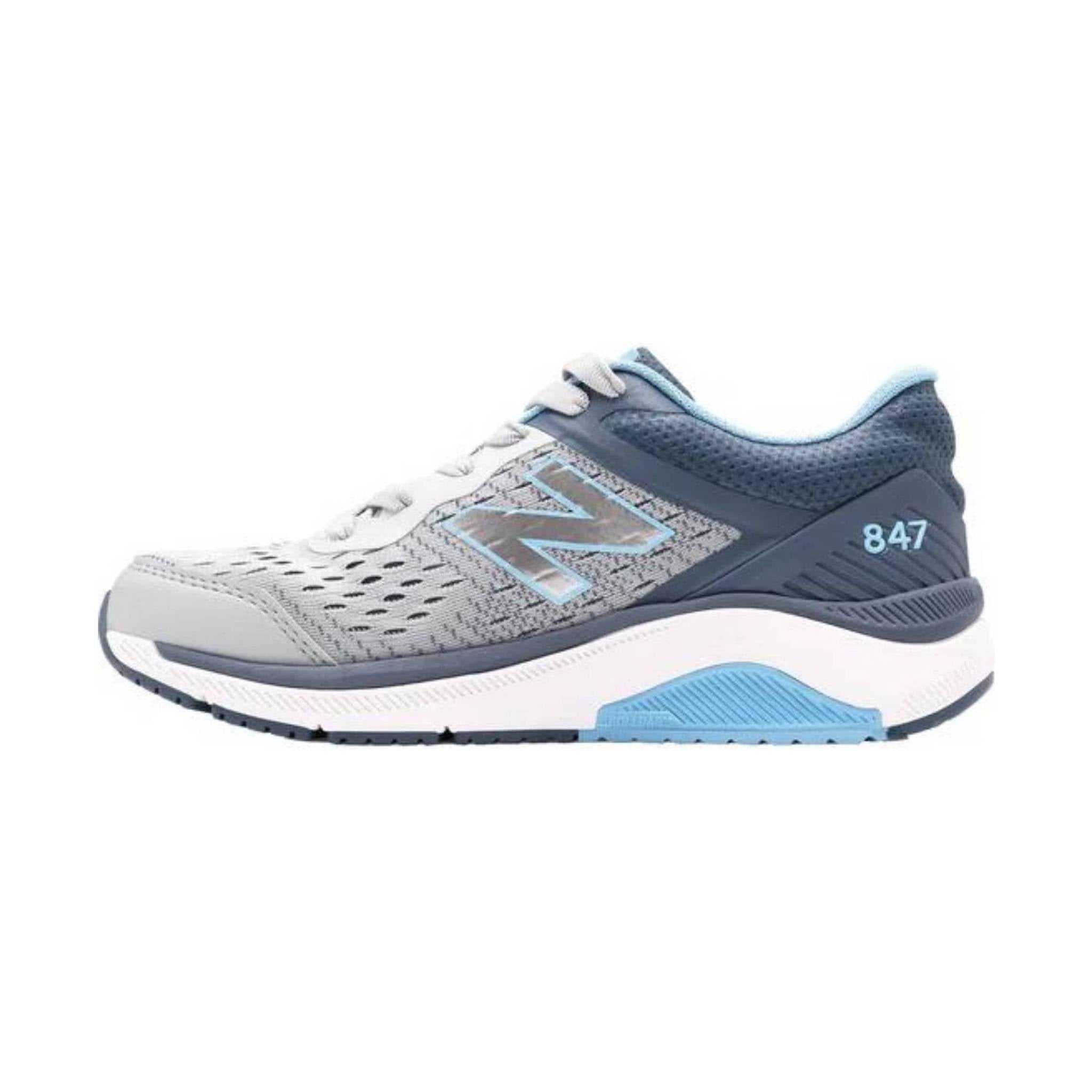 New Balance Women's 847v4 Walking Shoes - Light Aluminum by Lenny's Shoe & Apparel