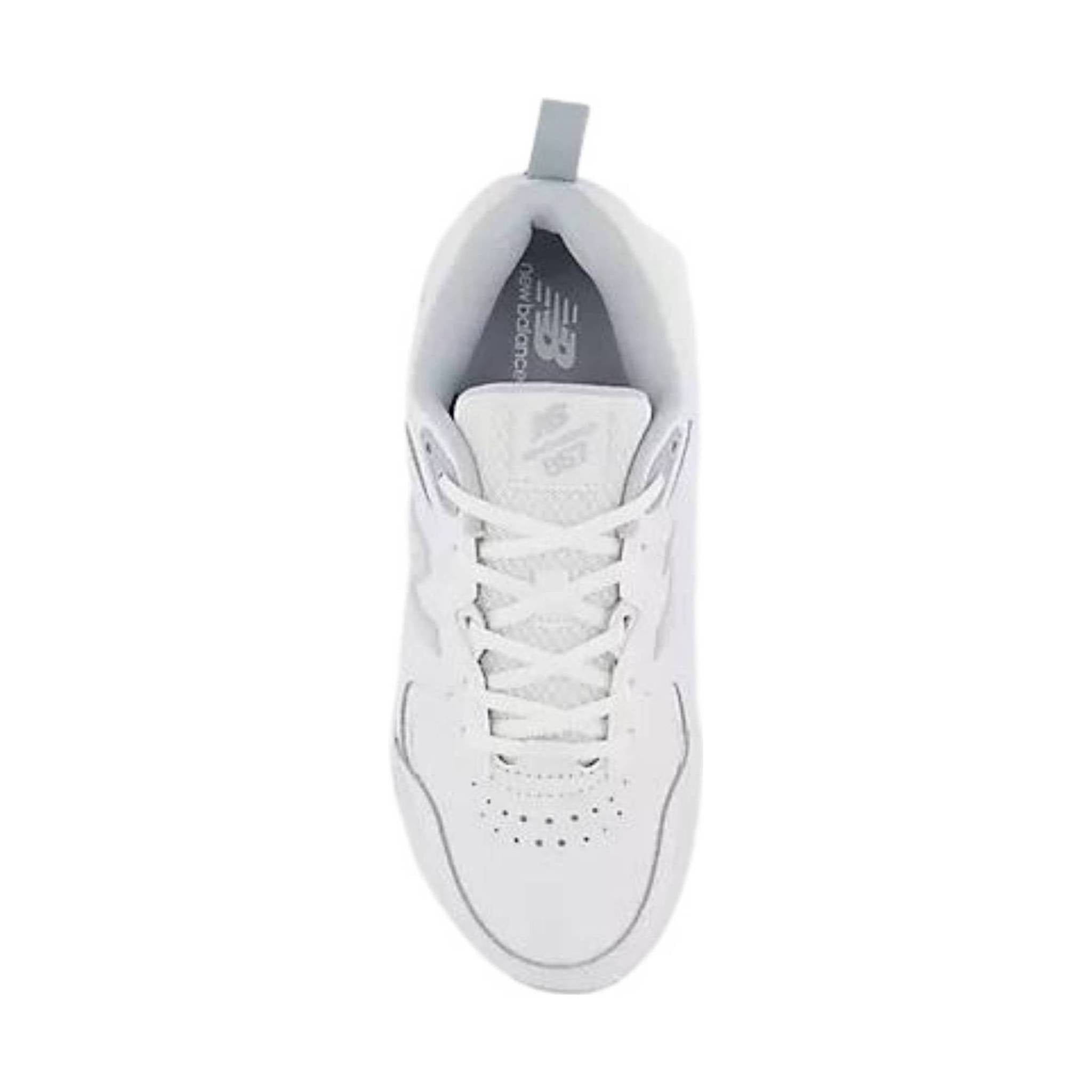 New Balance Women's 857V3 - White With Cyclone by Lenny's Shoe & Apparel