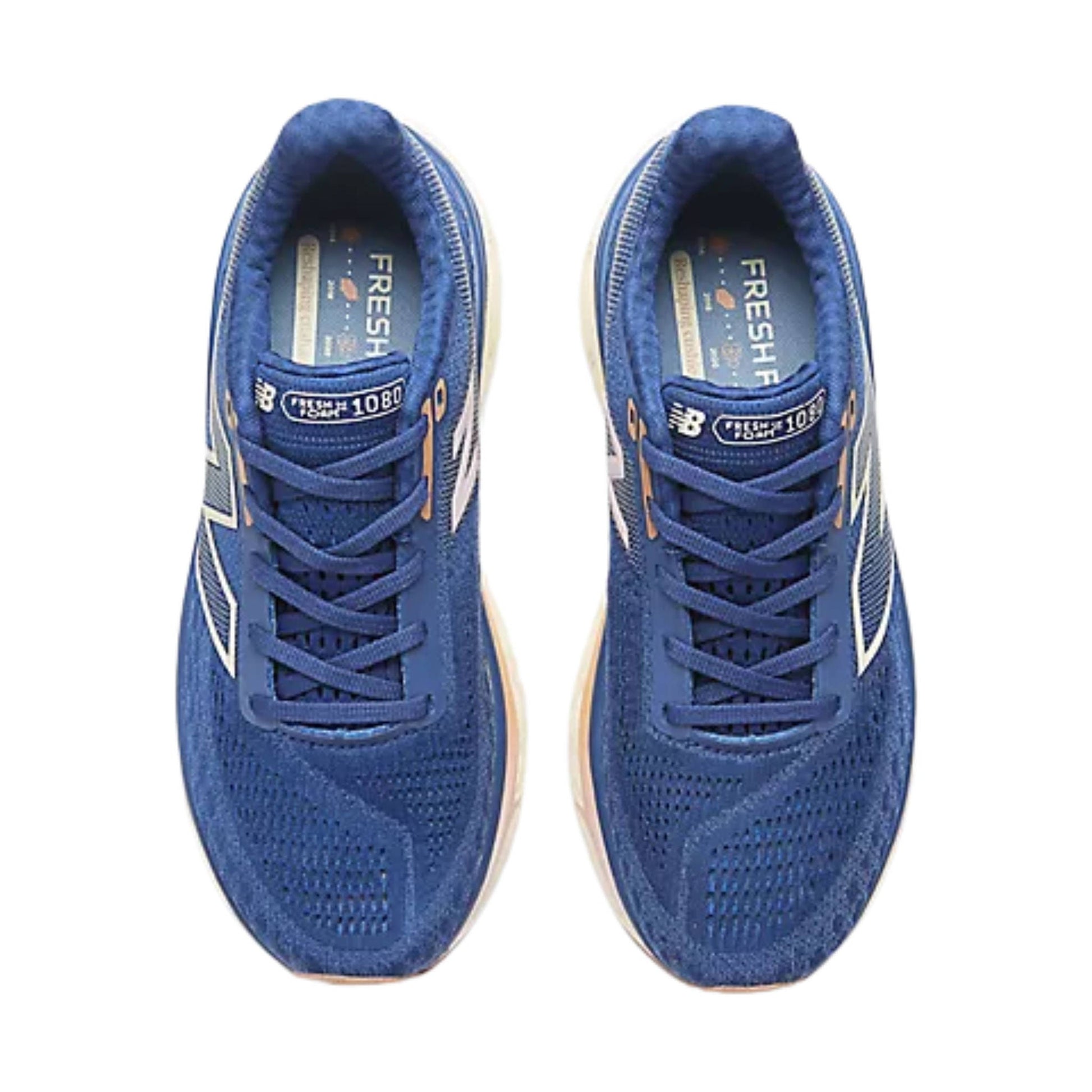 New Balance Women's Fresh Foam X 1080 v14 Running Shoes - Inkwell/Calcium/Copper by Lenny's Shoe & Apparel