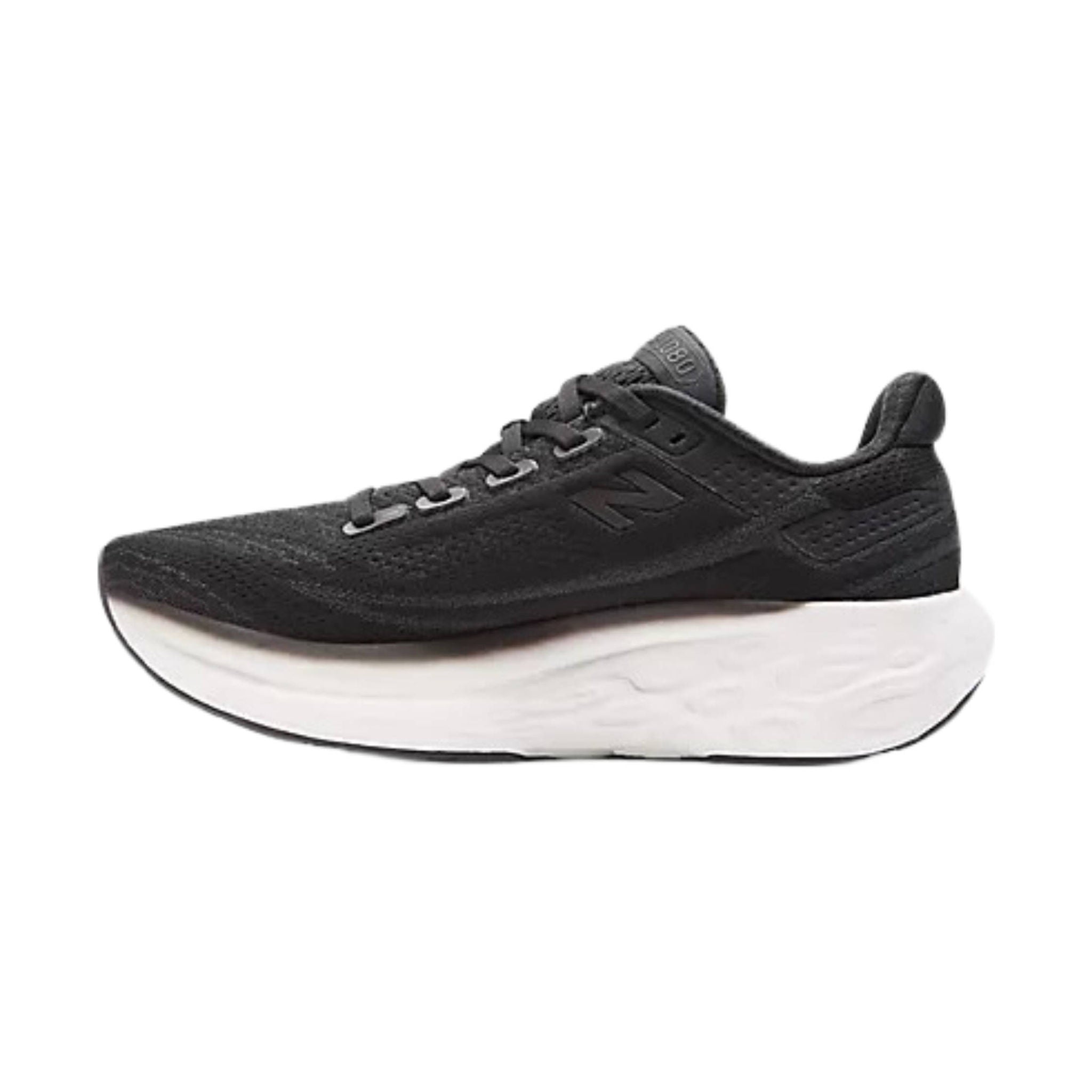 New Balance Women's Fresh Foam X 1080v13 Running Shoe - Black With White by Lenny's Shoe & Apparel