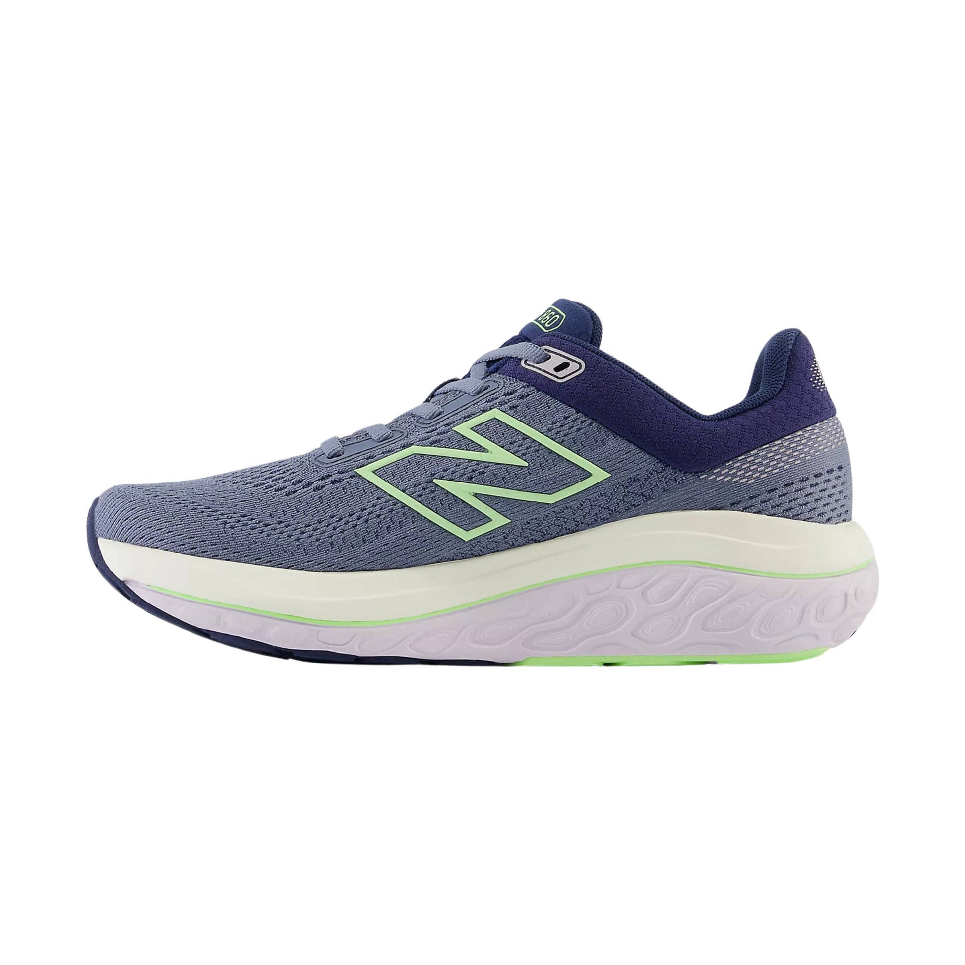 New Balance Women's Fresh Foam X 860v14 Running Shoe - Arctic Grey with Sea Salt and Bleached Lime Glo by Lenny's Shoe & Apparel