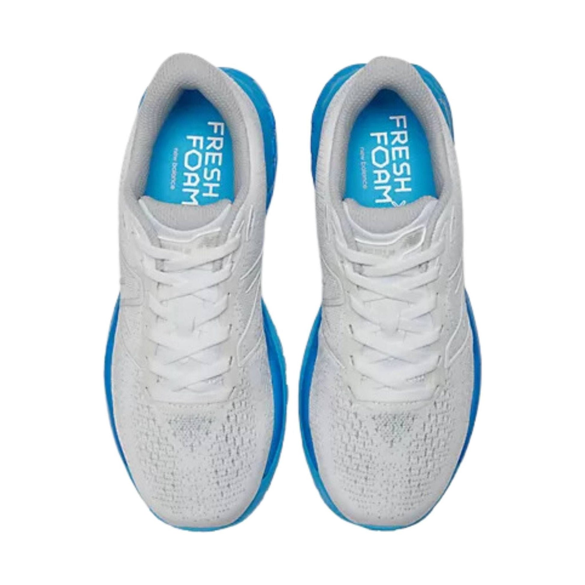 New Balance Women's Fresh Foam X 880 v12 Running Shoes - White/Blue by Lenny's Shoe & Apparel