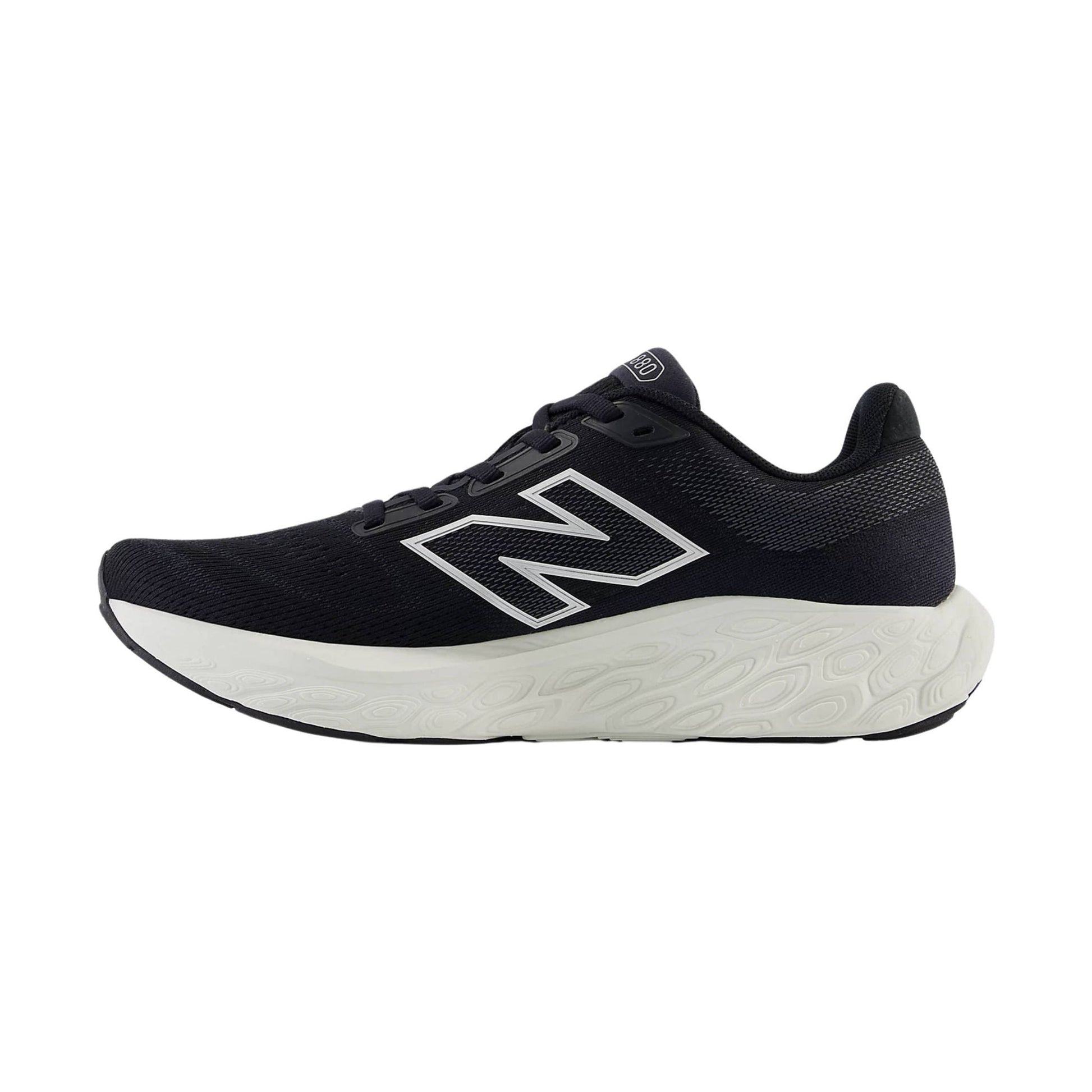 New Balance Women's Fresh Foam X 880v14 Running Shoes - Black with Sea Salt and Silver Metallic by Lenny's Shoe & Apparel