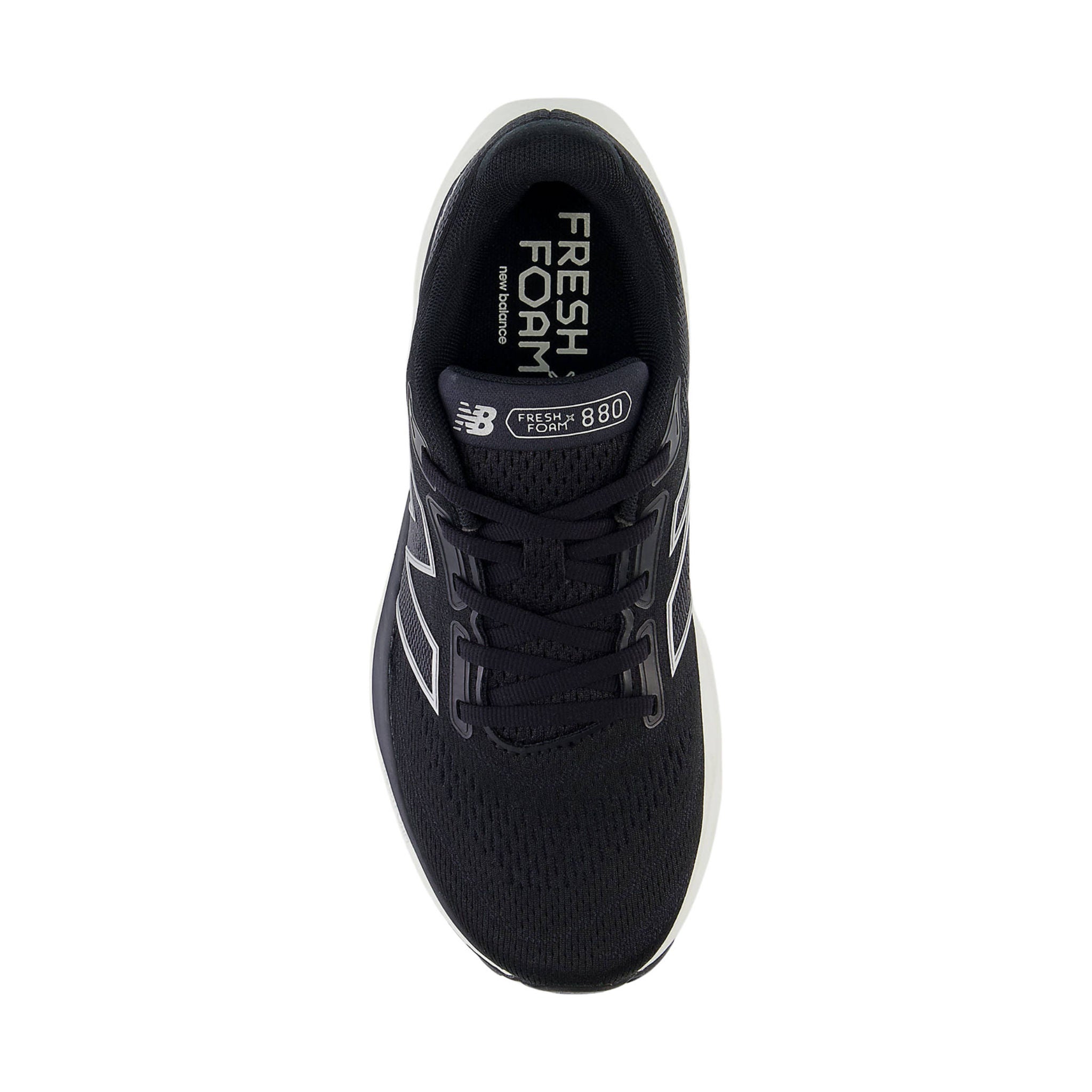 New Balance Women's Fresh Foam X 880v14 Running Shoes - Black with Sea Salt and Silver Metallic by Lenny's Shoe & Apparel