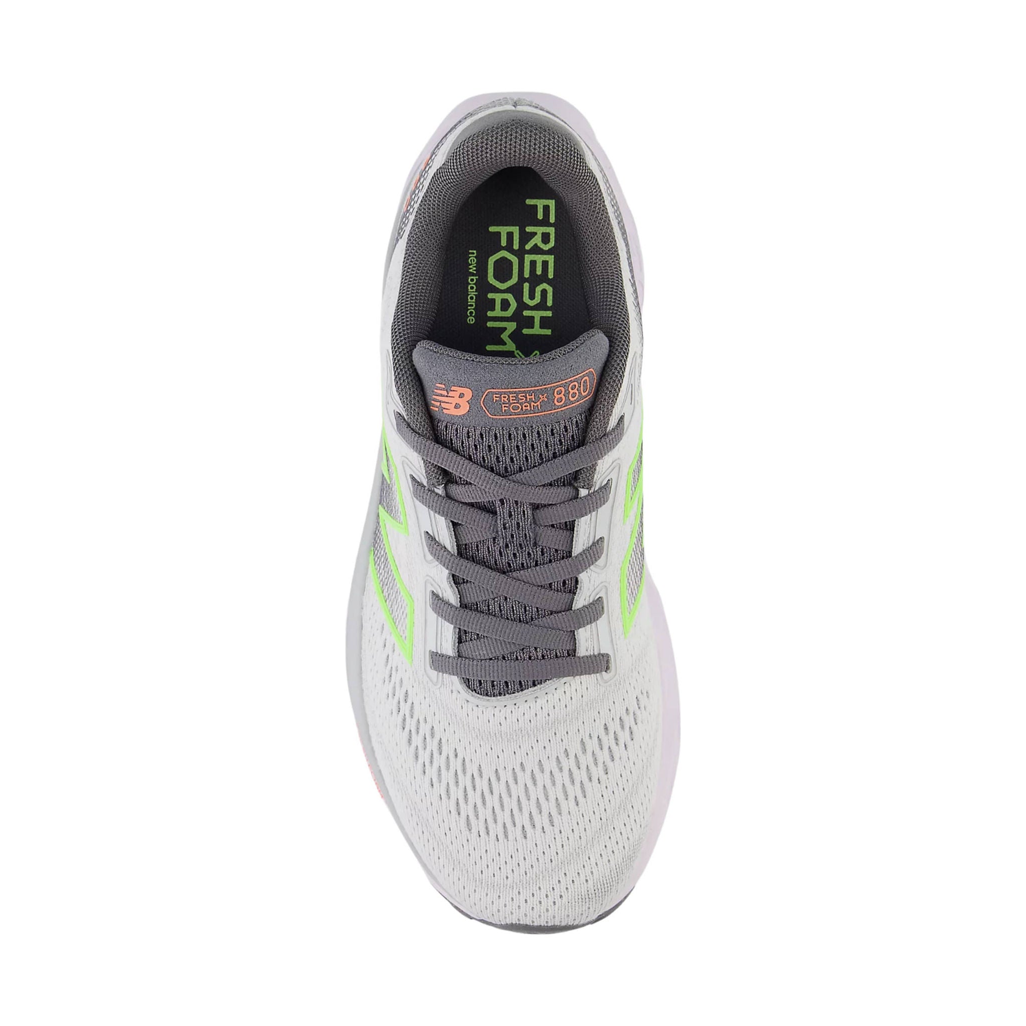 New Balance Women's Fresh Foam X 880v14 Running Shoes - Grey Matter with Taro and Bleached Lime Glo by Lenny's Shoe & Apparel