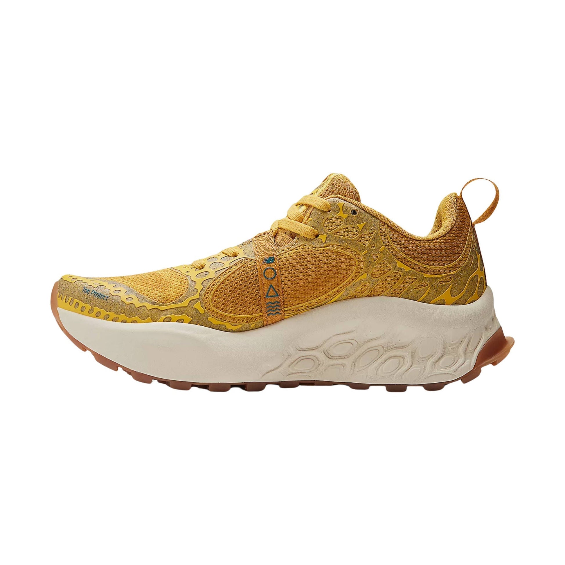 New Balance Women's Fresh Foam X Hierro v8 Trail Shoes - Ginger Lemon with Calcium and Terrarium by Lenny's Shoe & Apparel