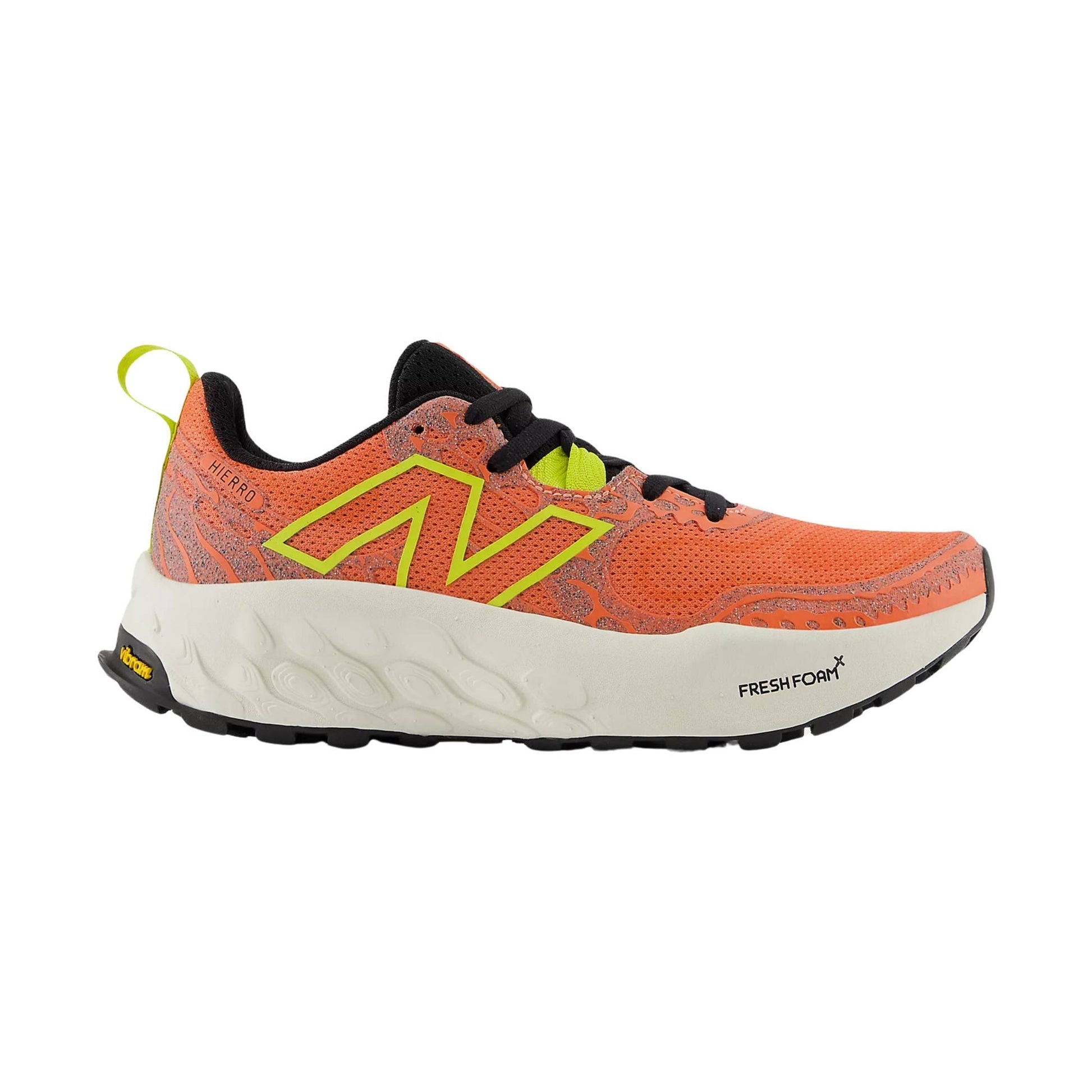 New Balance Women's Fresh Foam X Hierro v8 Trail Shoes - Gulf Red with Tea Tree and Angora by Lenny's Shoe & Apparel