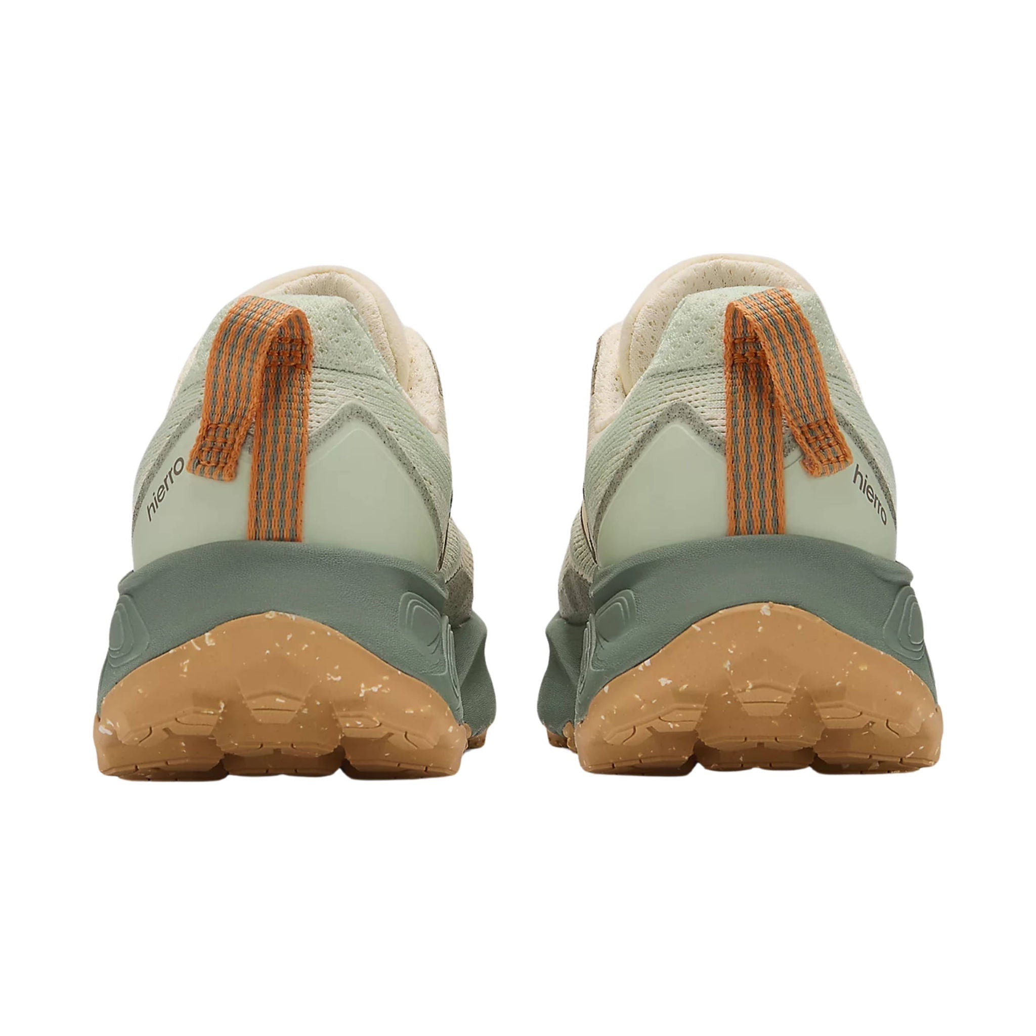 New Balance Women's Fresh Foam X Hierro v9 Trail Shoes - Calcium With Dark Juniper by Lenny's Shoe & Apparel