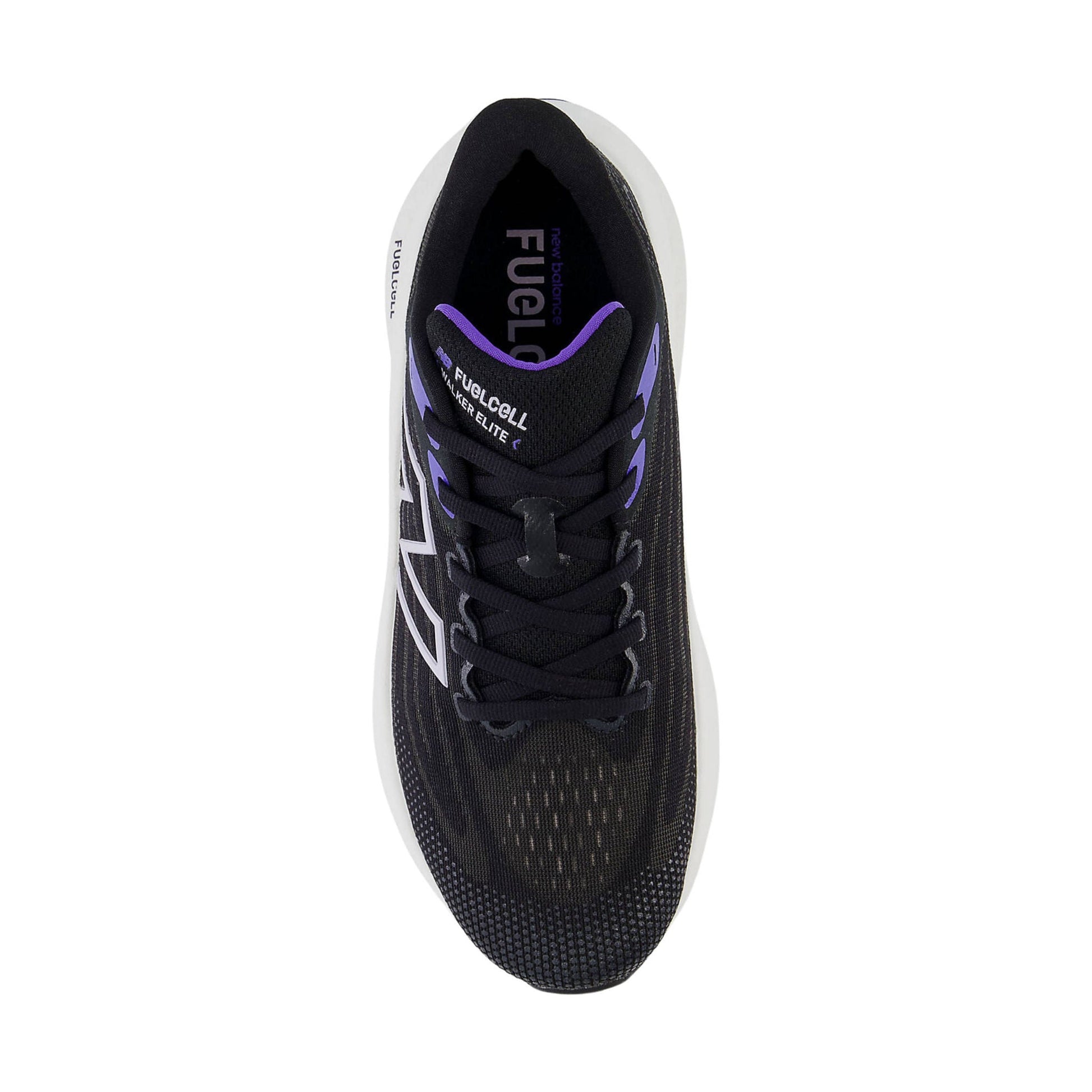 New Balance Women's FuelCell Walker Elite Shoes - Black with Indigo and Grey Violet by Lenny's Shoe & Apparel
