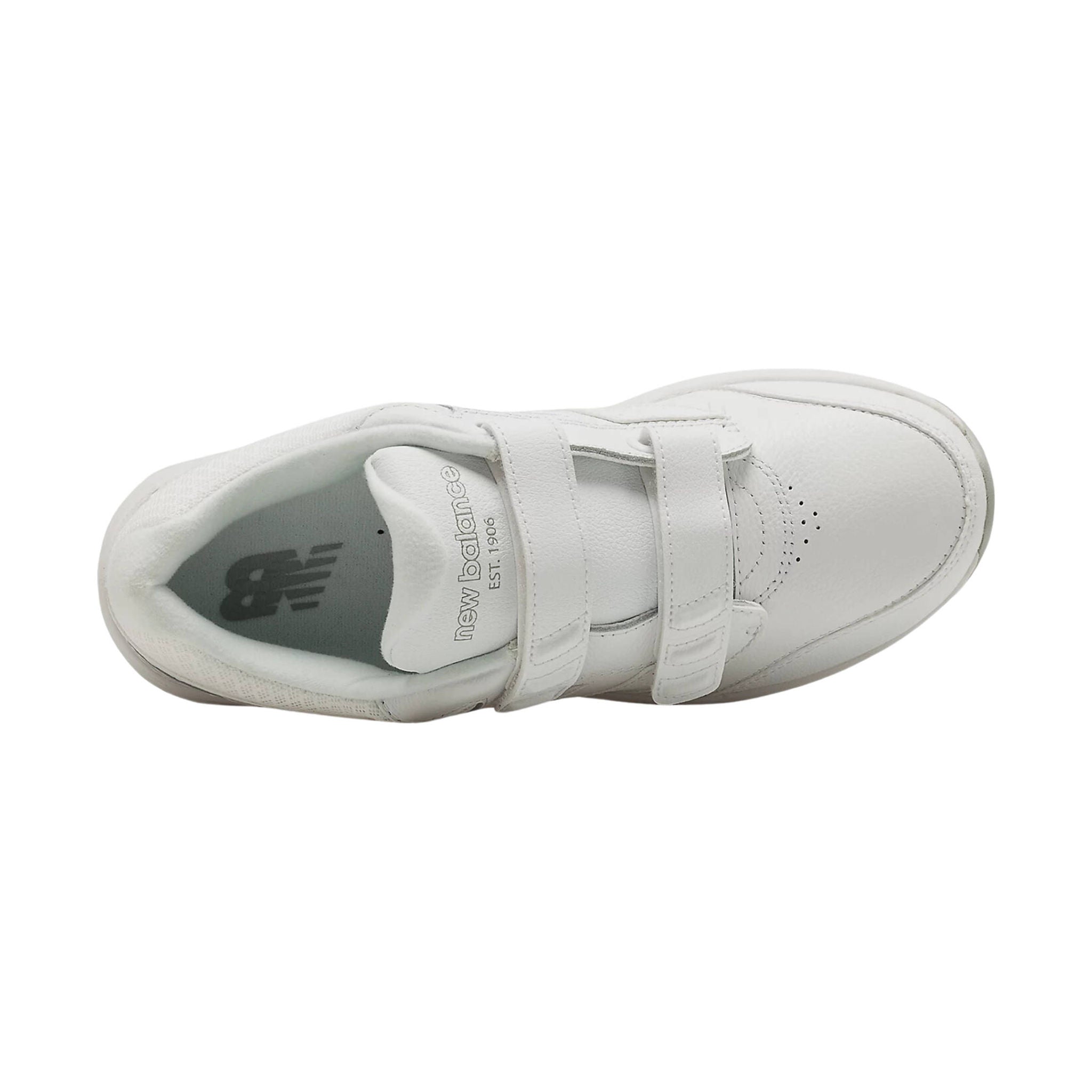 New Balance Women's Hook and Loop Leather 928v3 Walking Shoe - White by Lenny's Shoe & Apparel