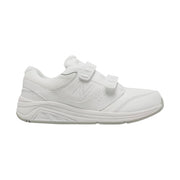 New Balance Women's Hook and Loop Leather 928v3 Walking Shoe - White by Lenny's Shoe & Apparel