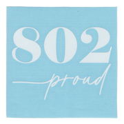 802 Proud Window Decal