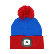 Night Owl Kids' Rechargeable LED Beanie - Blue by Lenny's Shoe & Apparel