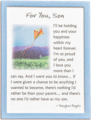 Easel-back Print with Magnet - For You, Son