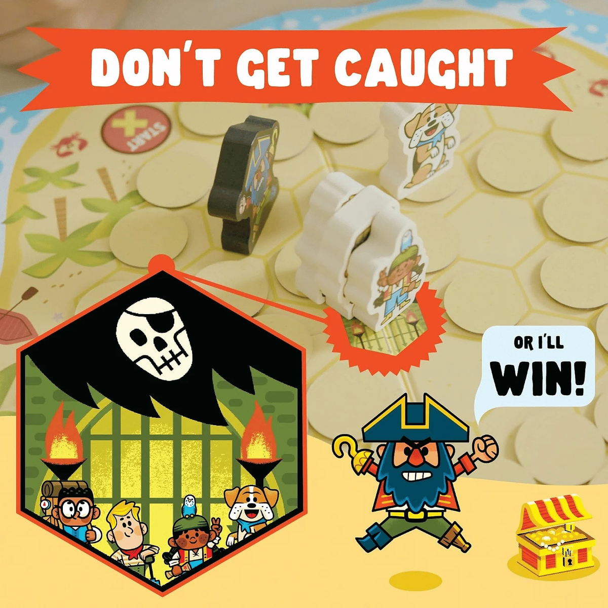 Treasure Hunt Cooperative Game