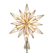 Capiz Star and Center Gem Treetop