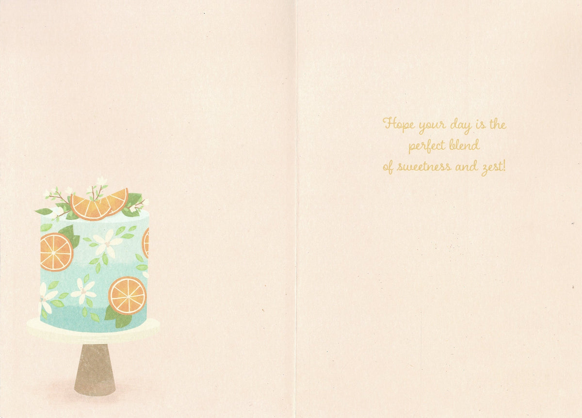 Sweetness and Zest - Birthday Card