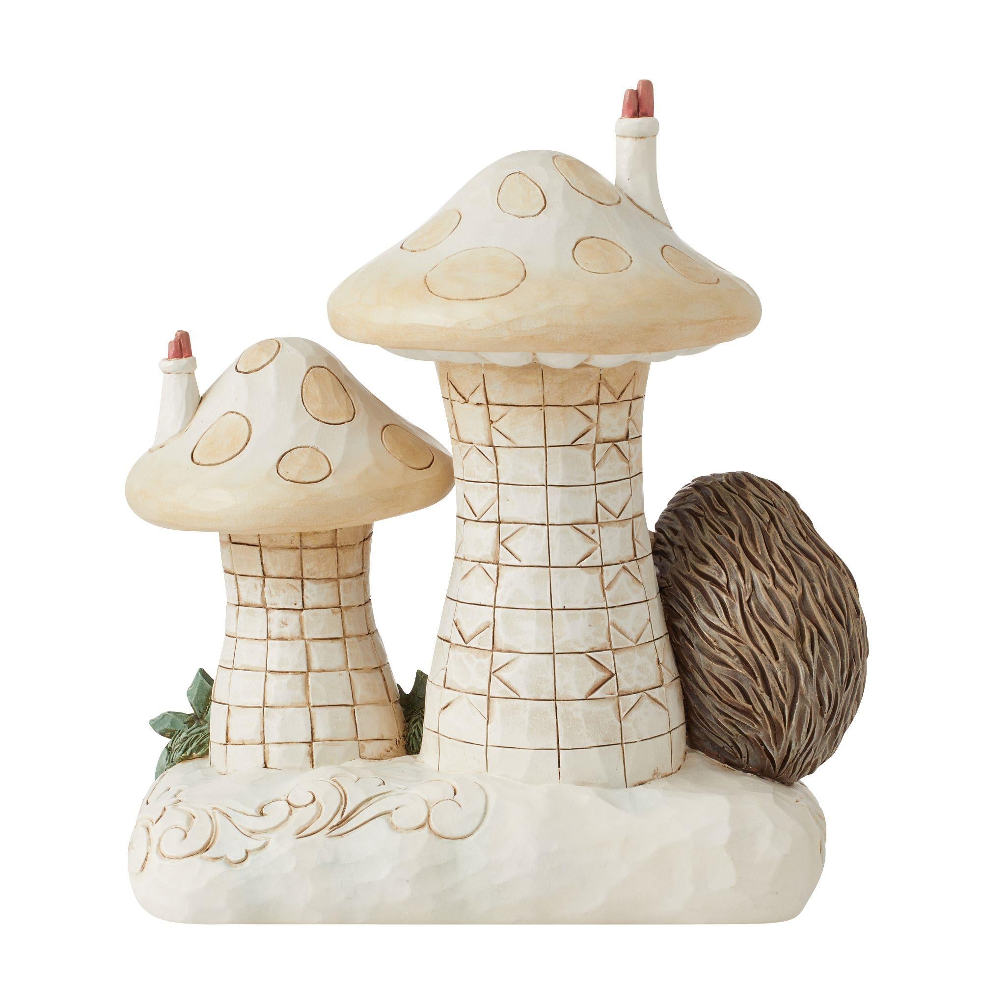 Woodland Lighted Mushroom House