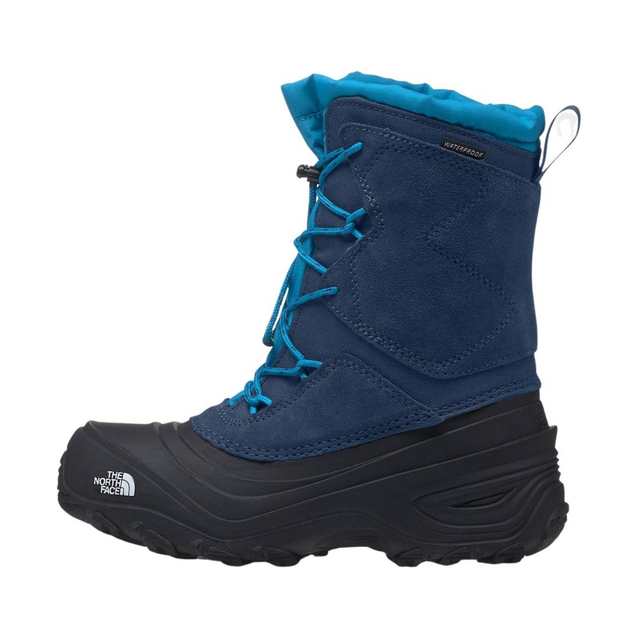 North Face Kids' Alpenglow V Waterproof Winter Boots - Shady Blue/Acoustic Blue by Lenny's Shoe & Apparel