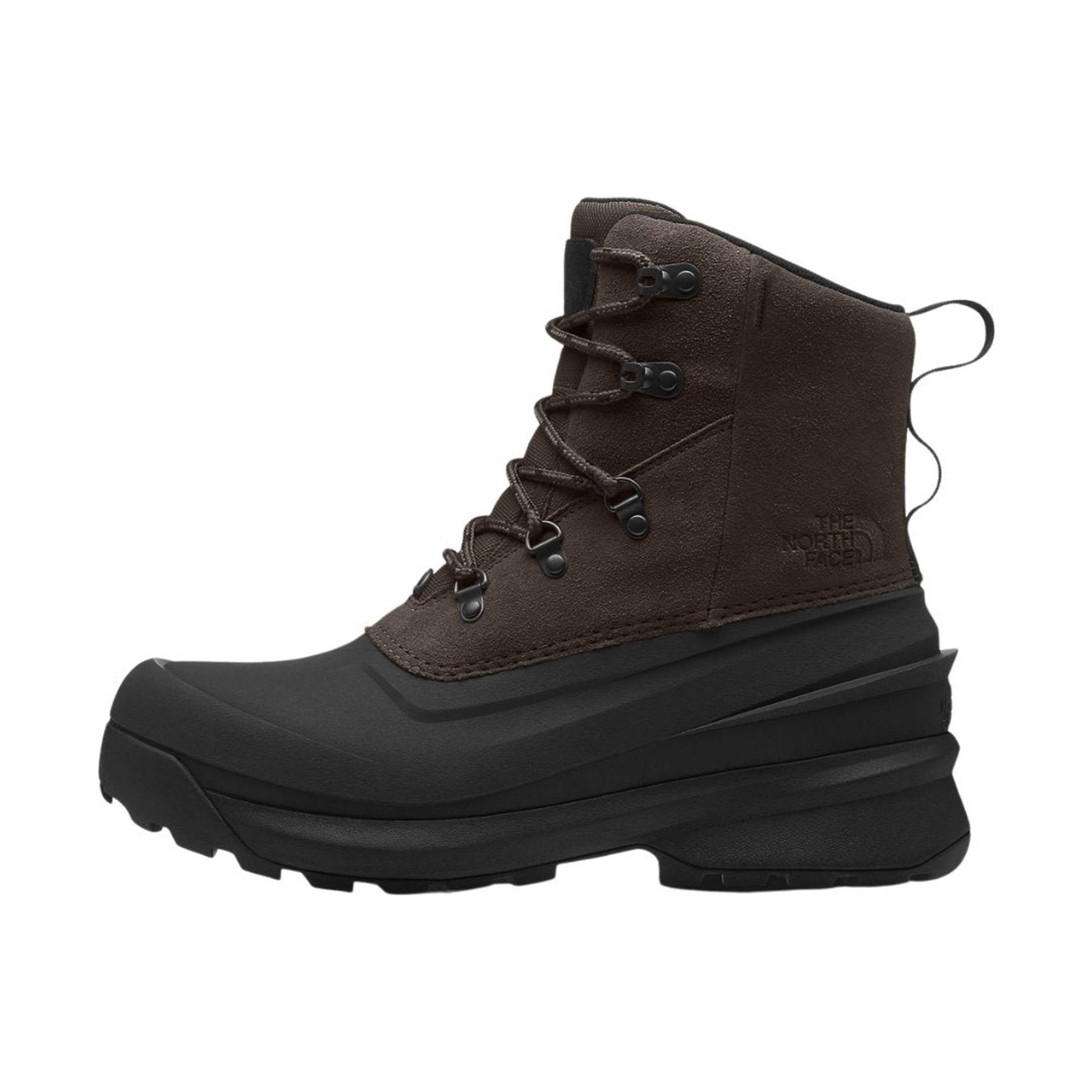 North Face Men's Chilkat V Lace Waterproof Winter Boots - Coffee Brown/TNF Black by Lenny's Shoe & Apparel
