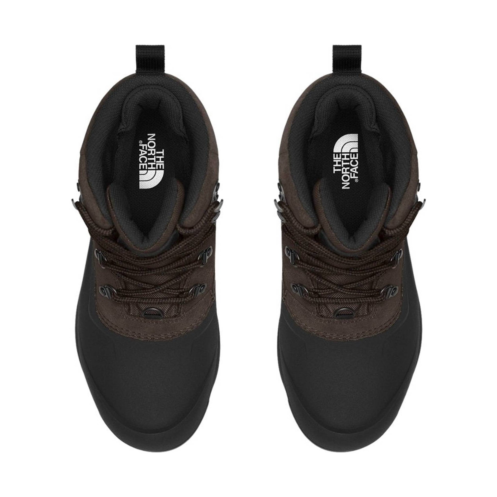 North Face Men's Chilkat V Lace Waterproof Winter Boots - Coffee Brown/TNF Black by Lenny's Shoe & Apparel